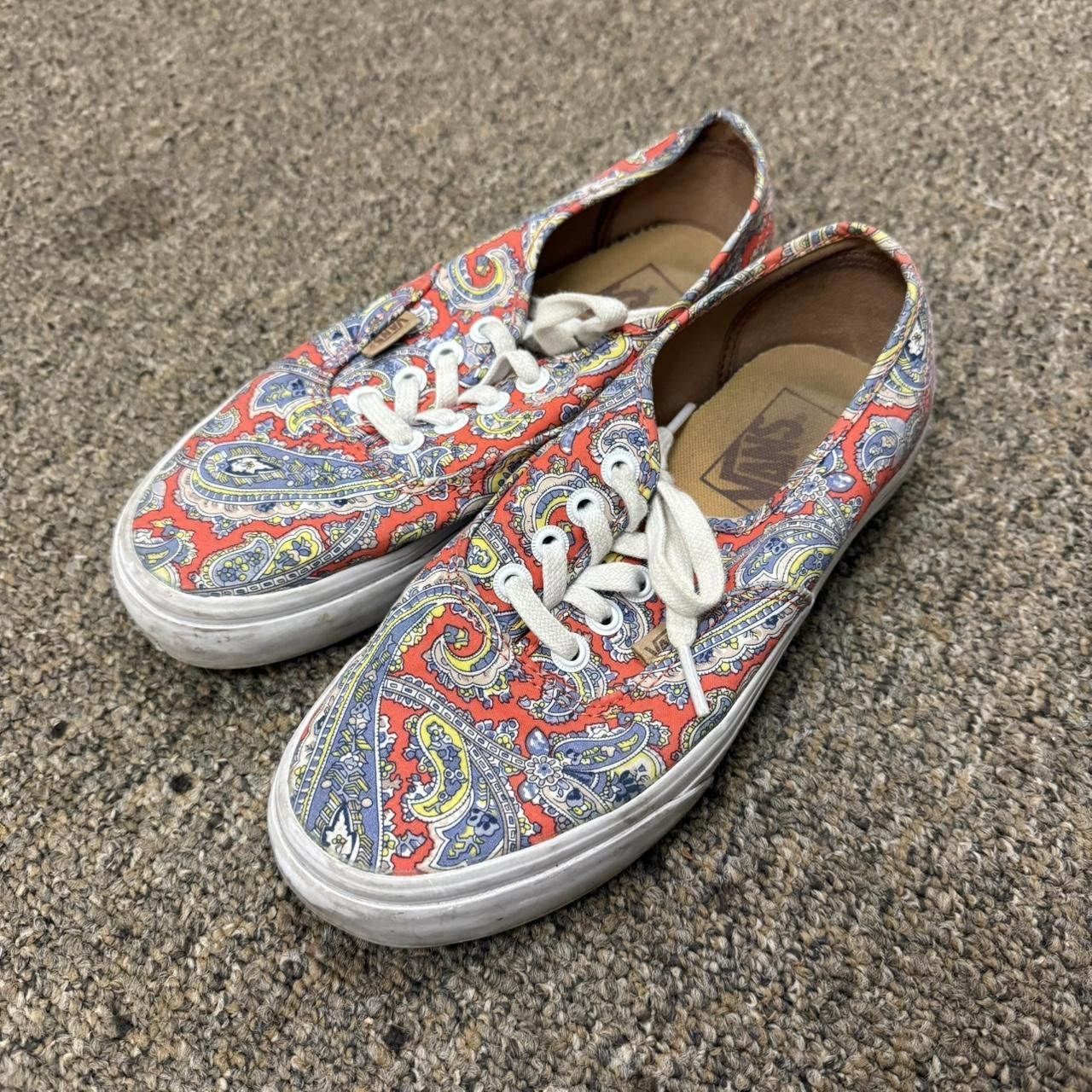 Vans Paisley Print Womens Vans Size US 6.5 / IT 36.5 - 2 Thumbnail
