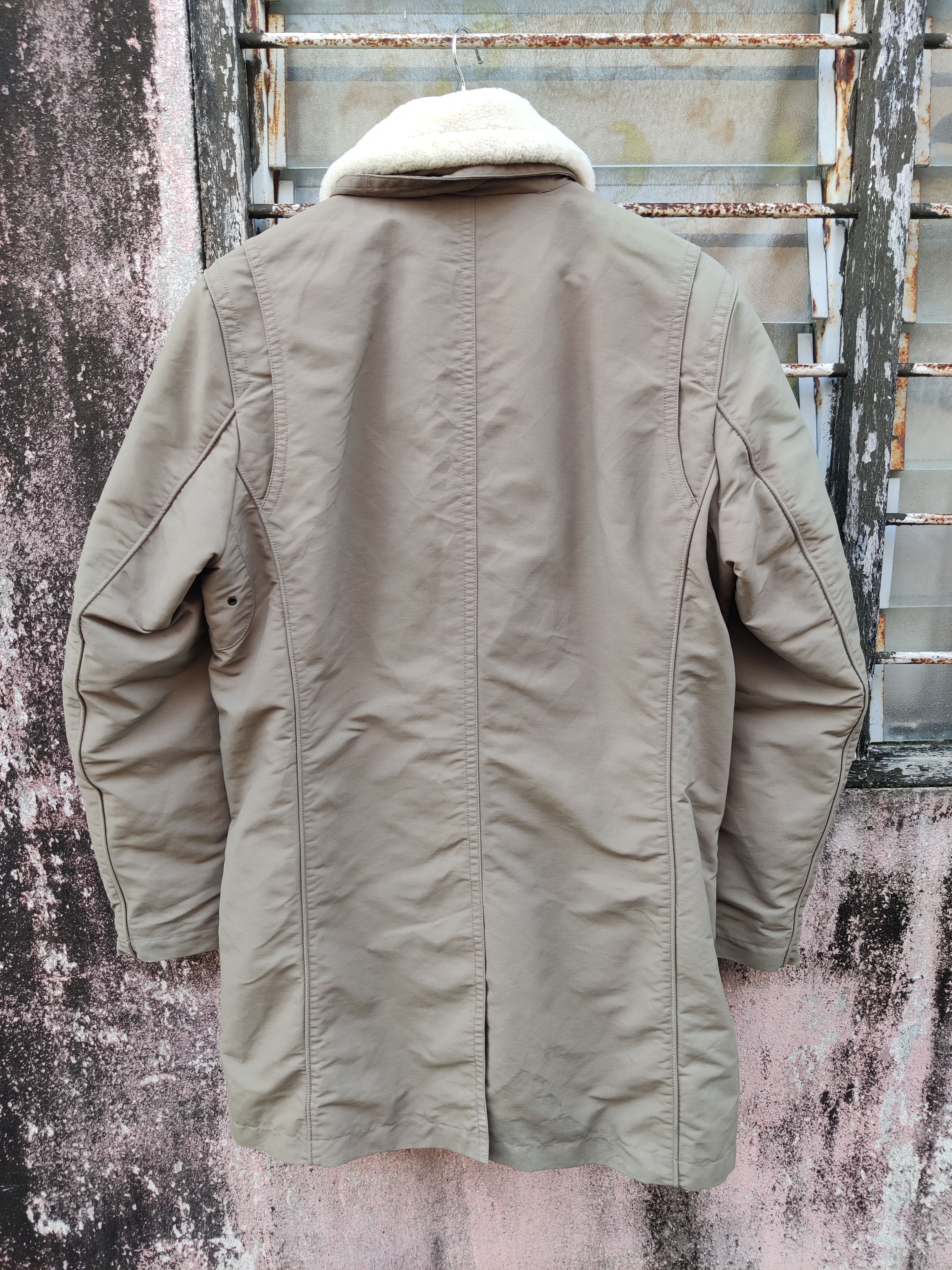 Vintage Vintage DKNY Winter Coat Faux Shearling Collar Jacket Size US M / EU 48-50 / 2 - 5 Thumbnail
