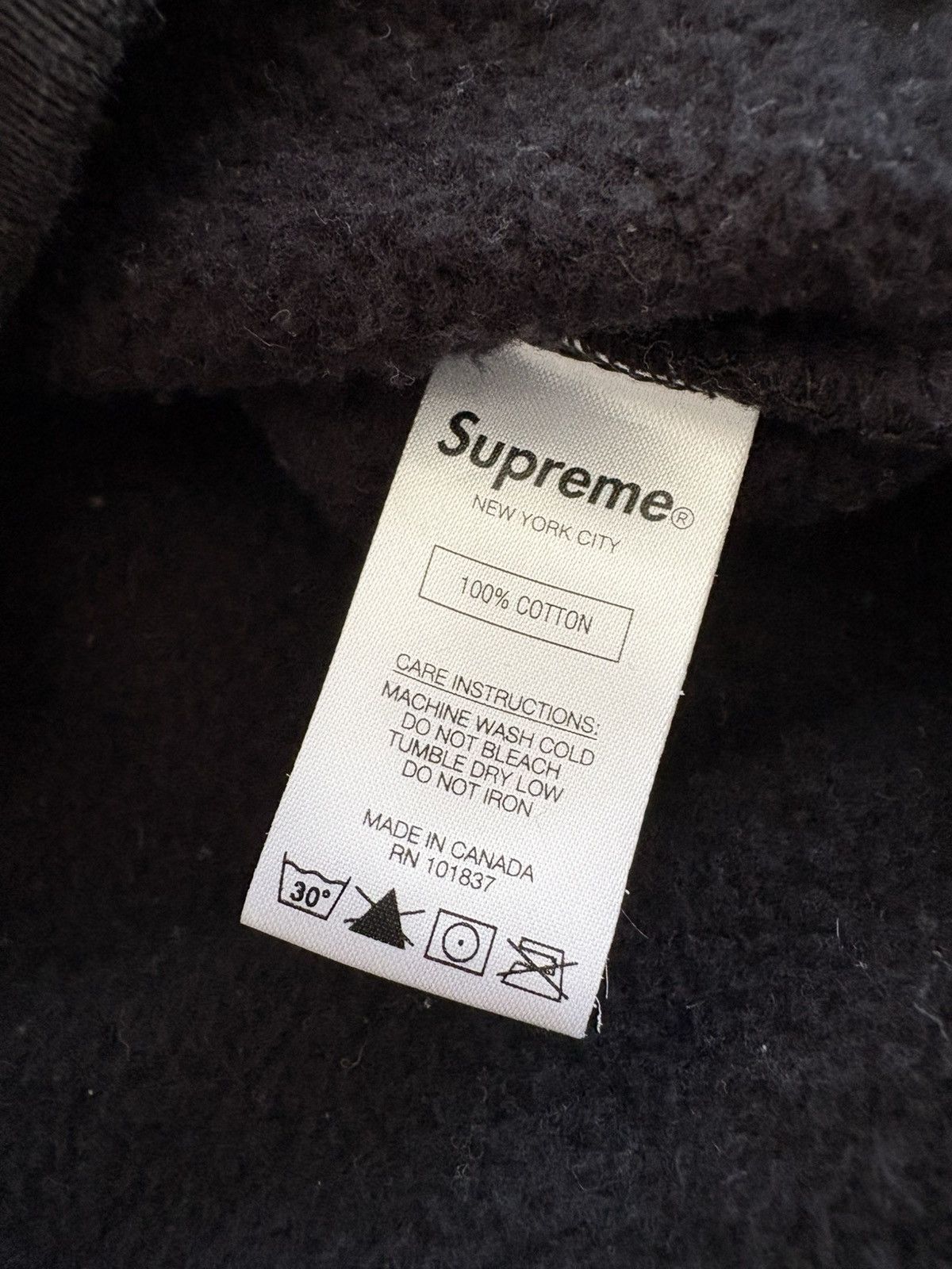 Supreme Supreme Small Box Crewneck “Black” Size US M / EU 48-50 / 2 - 8 Thumbnail
