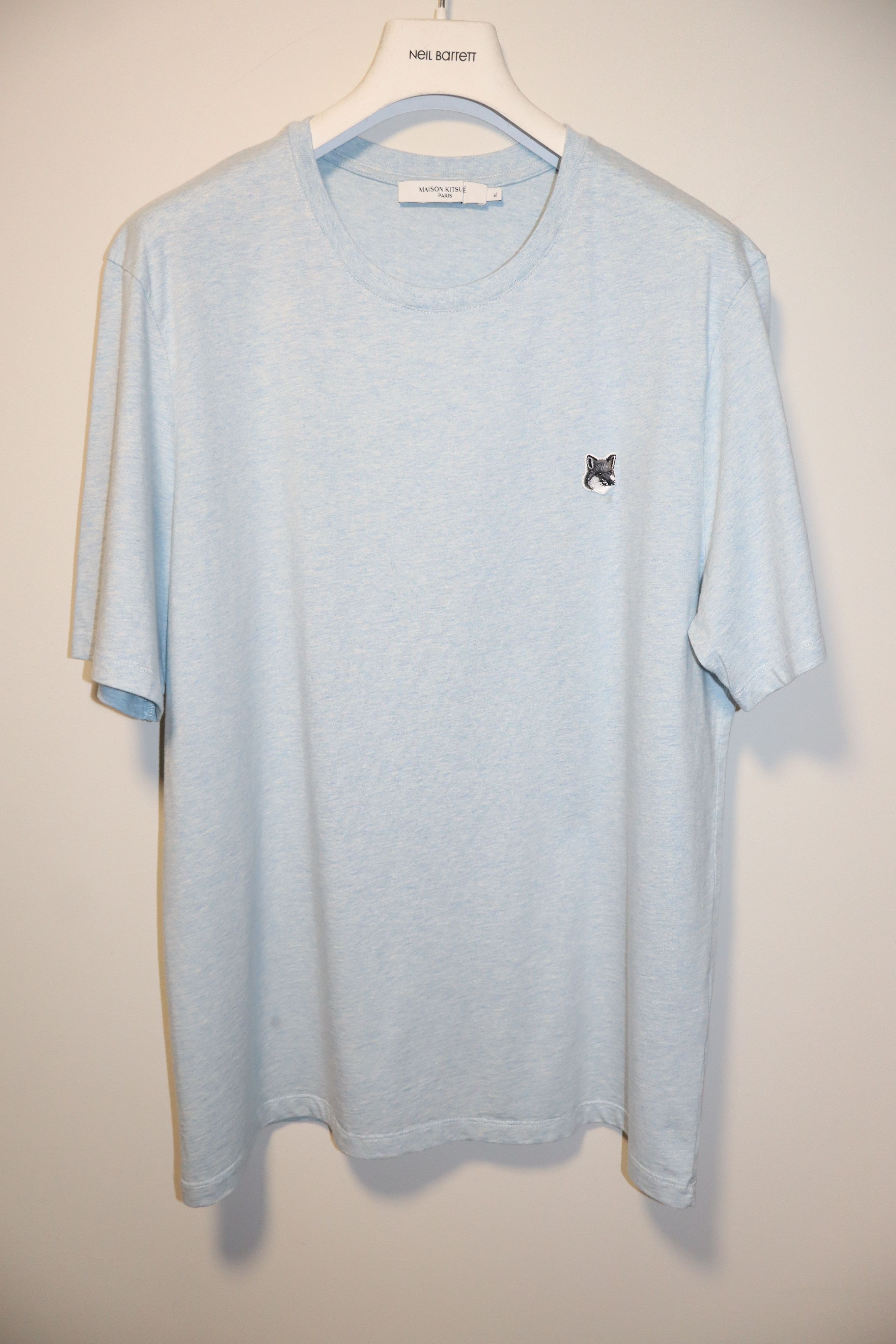Maison Kitsune Brand new fox head patch classic t-shirt **XL** Size US XL / EU 56 / 4 - 1 Thumbnail