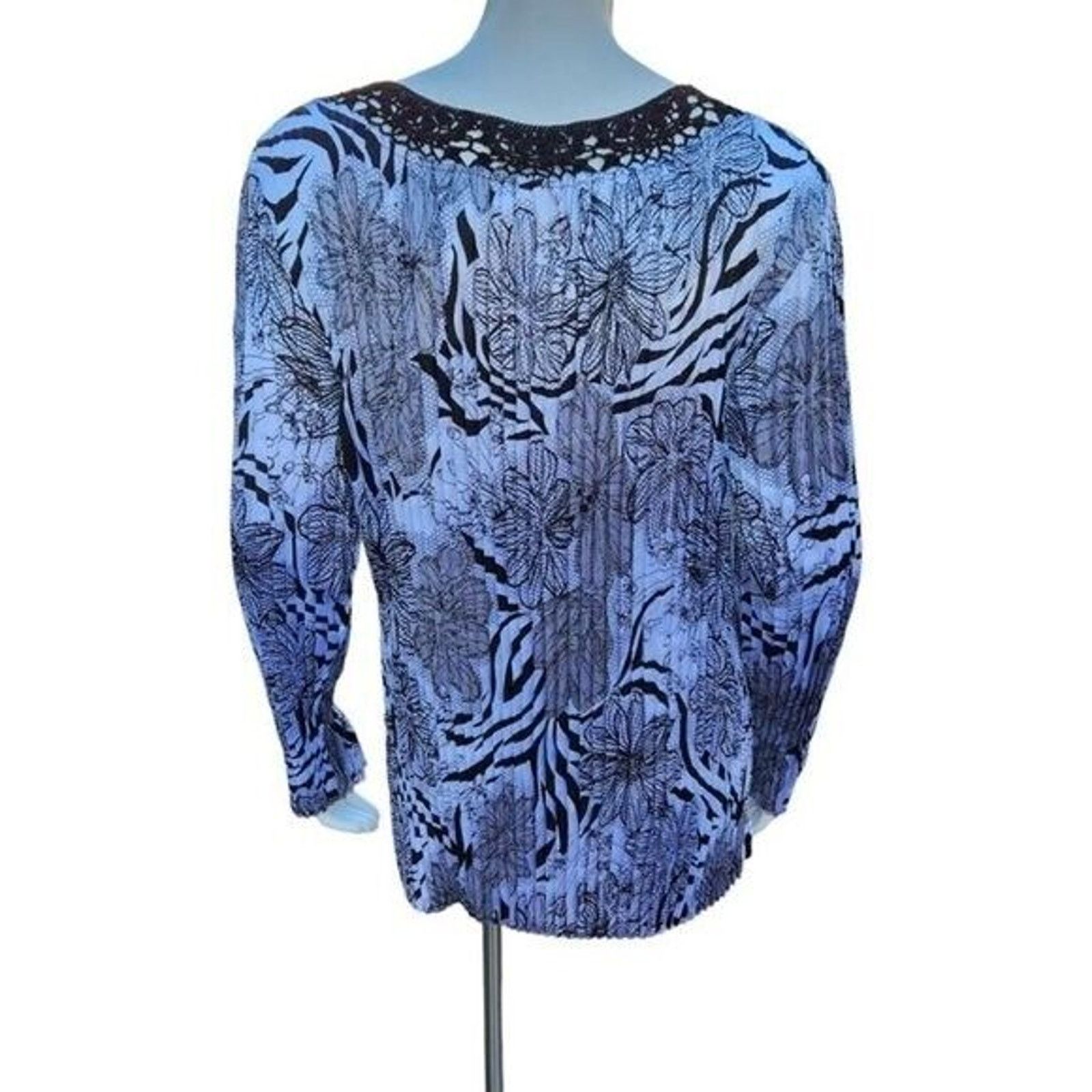 Other Multiples Womens Blouse Size XL Stretchable Size XL / US 12-14 / IT 48-50 - 7 Thumbnail