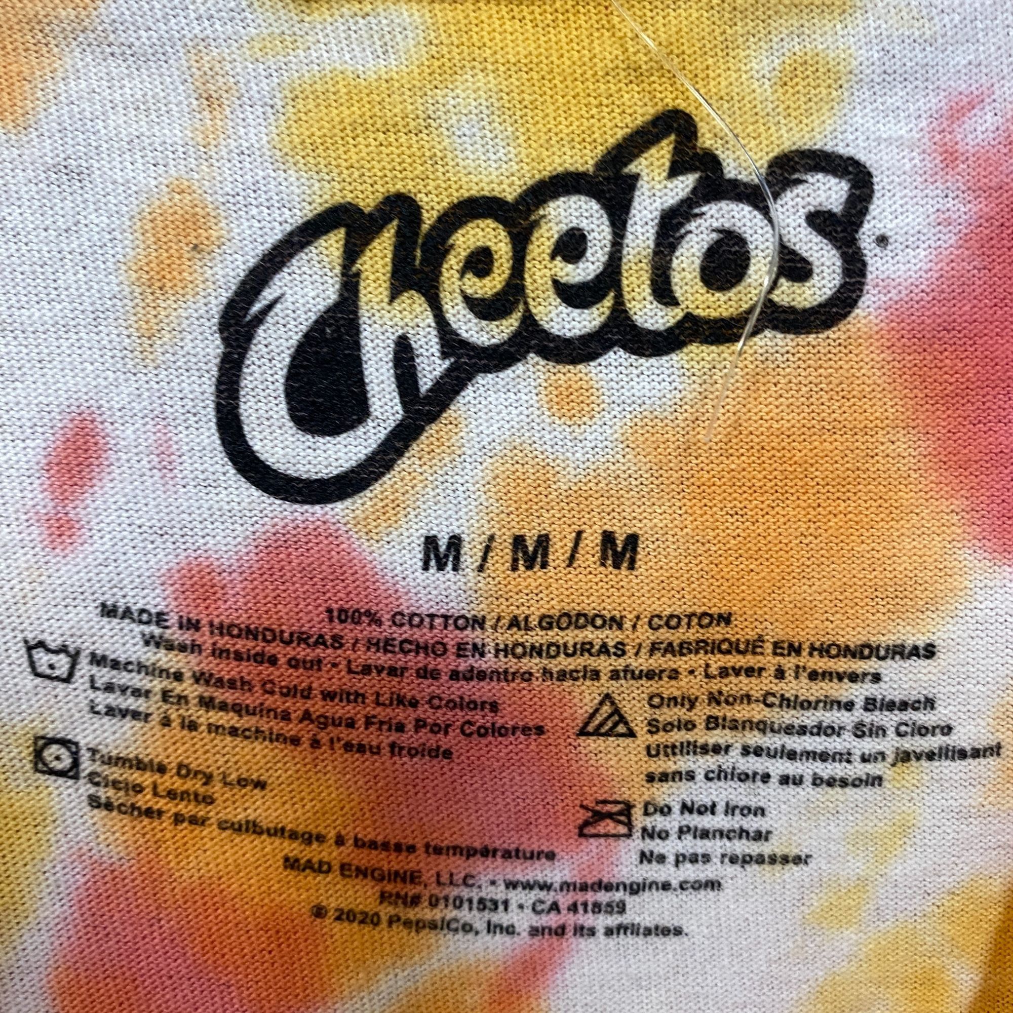 Other Cheetos Flamin' Hot Promo Tie Dye Long Sleeve T-Shirt Medium Size US M / EU 48-50 / 2 - 4 Thumbnail