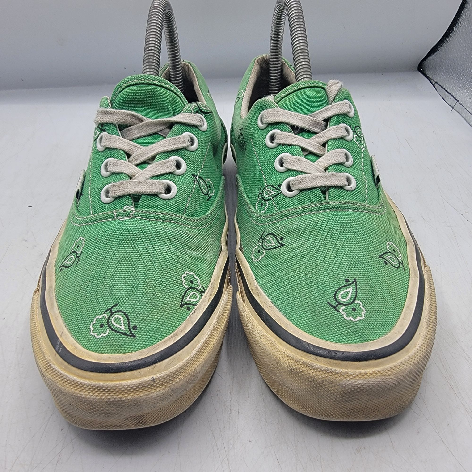 Vans Vans Vault OG Era Paisley Green Womens 7.5 Sneaker Shoes Cal Size US 7.5 / IT 37.5 - 15 Thumbnail