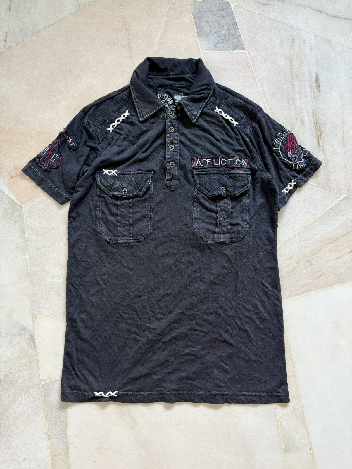 Affliction Affiliction Polo shirt Size US S / EU 44-46 / 1 - 1 Thumbnail