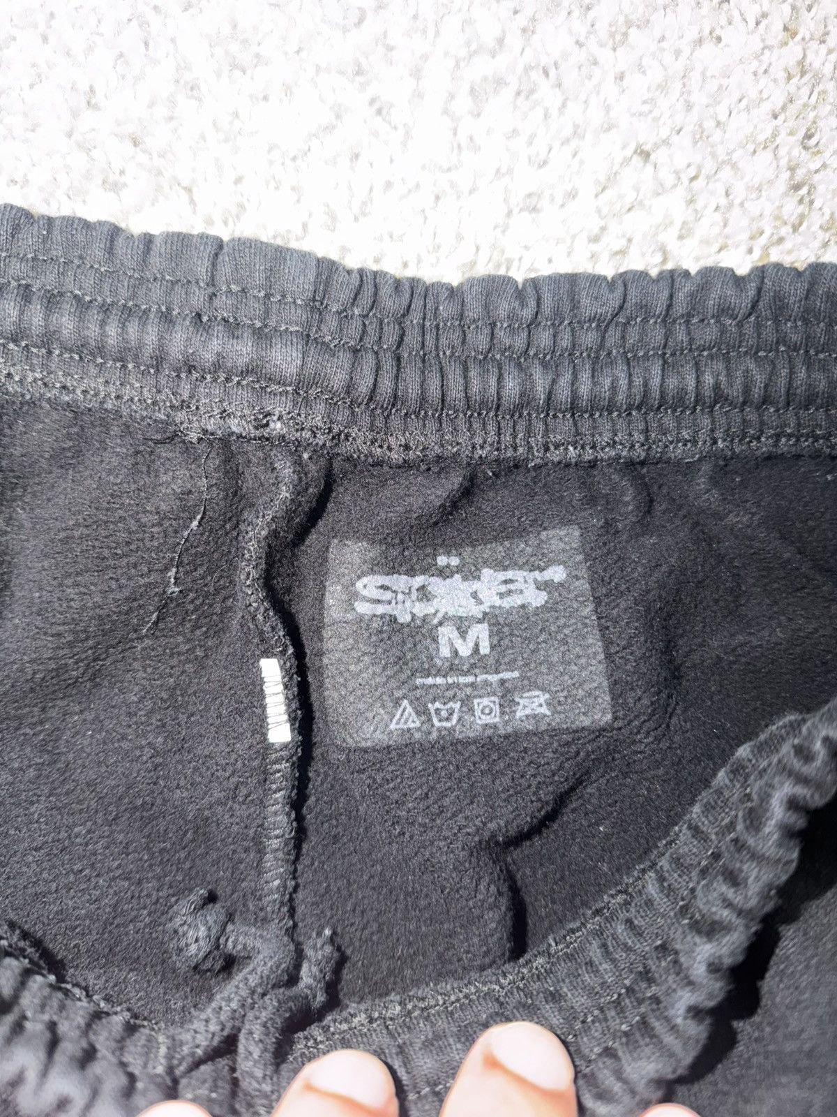Sp5der x UY SCUTI Shorts