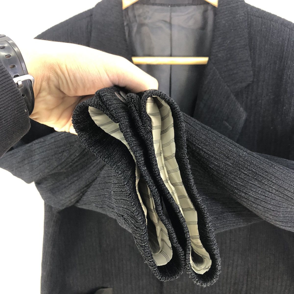 Kansai Yamamoto Vintage 1990s Kansai Man Corduroy Blazer Jacket Size US M / EU 48-50 / 2 - 12 Thumbnail
