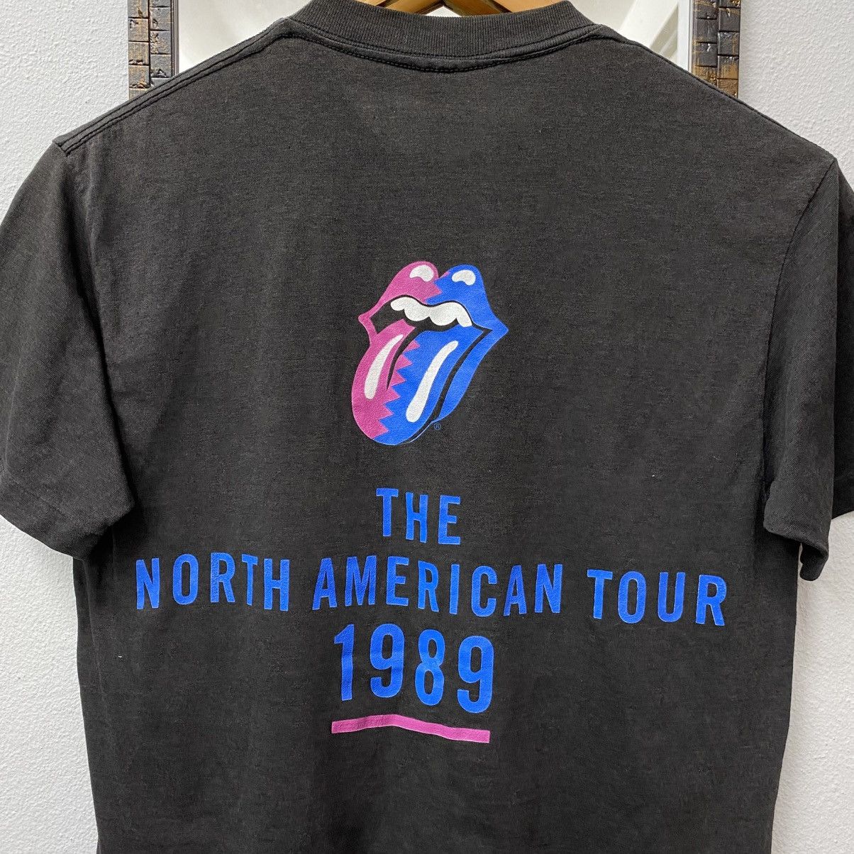 Band Tees Vintage The Rolling Stones Steel Wheels North American Tour Size US S / EU 44-46 / 1 - 7 Thumbnail