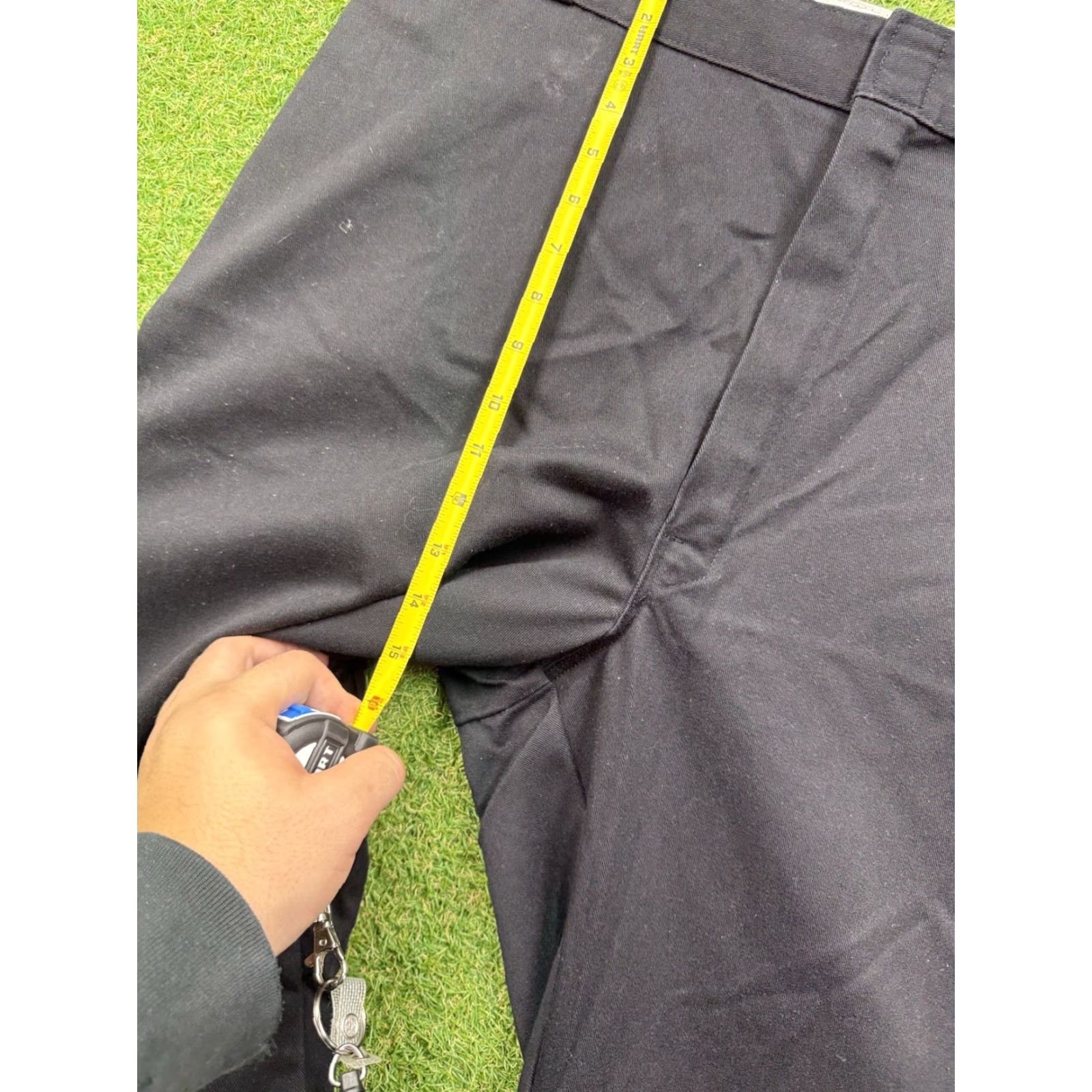Dickies Dickies 874 Pants Mens 44x32 Relaxed Fit Utility Workwear Black Size US 44 / EU 60 - 6 Thumbnail