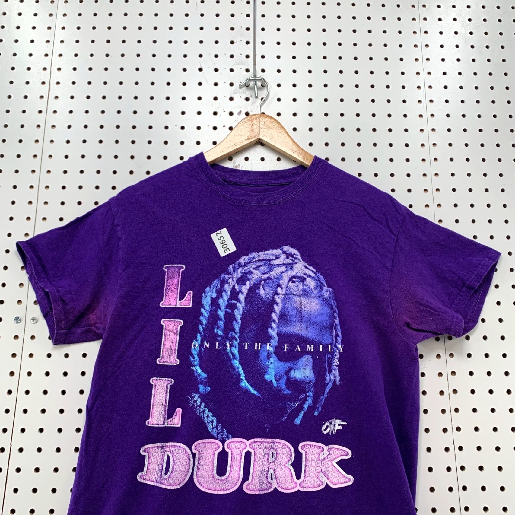 Vintage VINTAGE Lil Durk Shirt Womens M Purple Hip Hop Tee Short Sleeve 18.5x24.5 Mens Size M / US 6-8 / IT 42-44 - 5 Thumbnail
