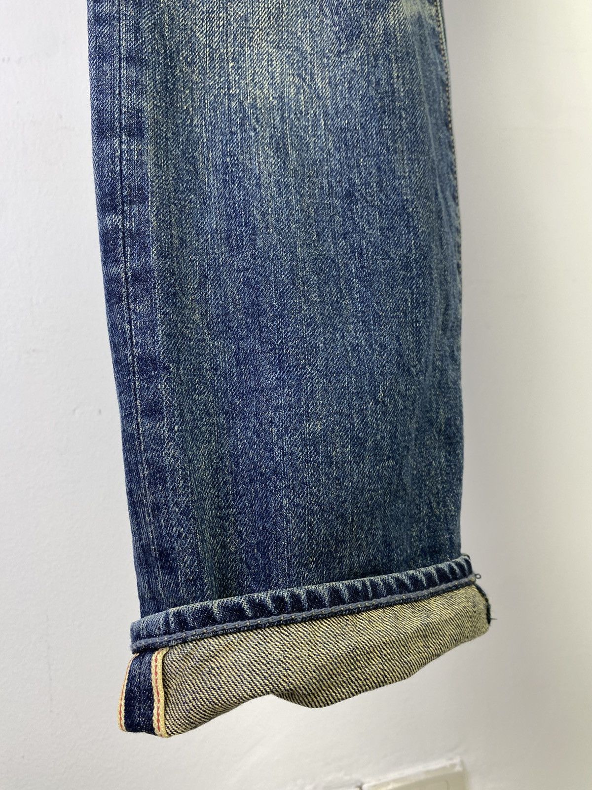 GOA Goa 00s Y2K Selvedge Mudwash Denim Japan Size US 32 / EU 48 - 12 Thumbnail