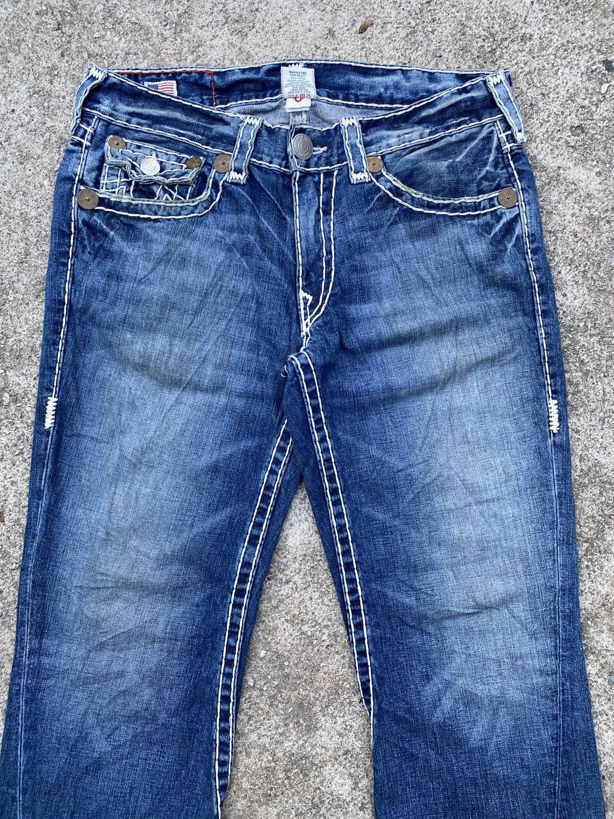 Japanese Brand × Tornado Mart × True Religion 1990s - True Religion Flare Jeans Size US 34 / EU 50 - 4 Thumbnail