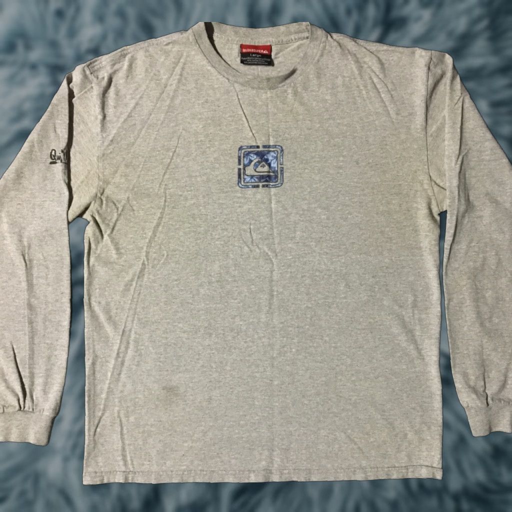 Volcom Vtg 90s Quiksilver Boardriding Faded Shirt L Surf Skate Grunge Vaporwave OP TC Size US L / EU 52-54 / 3 - 1 Thumbnail