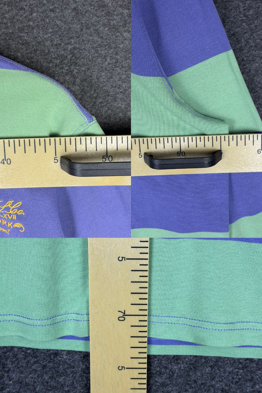 Polo Ralph Lauren Polo Ralph Lauren Pheasant Embroidery Stripe Rugby Shirt Size US M / EU 48-50 / 2 - 11 Thumbnail