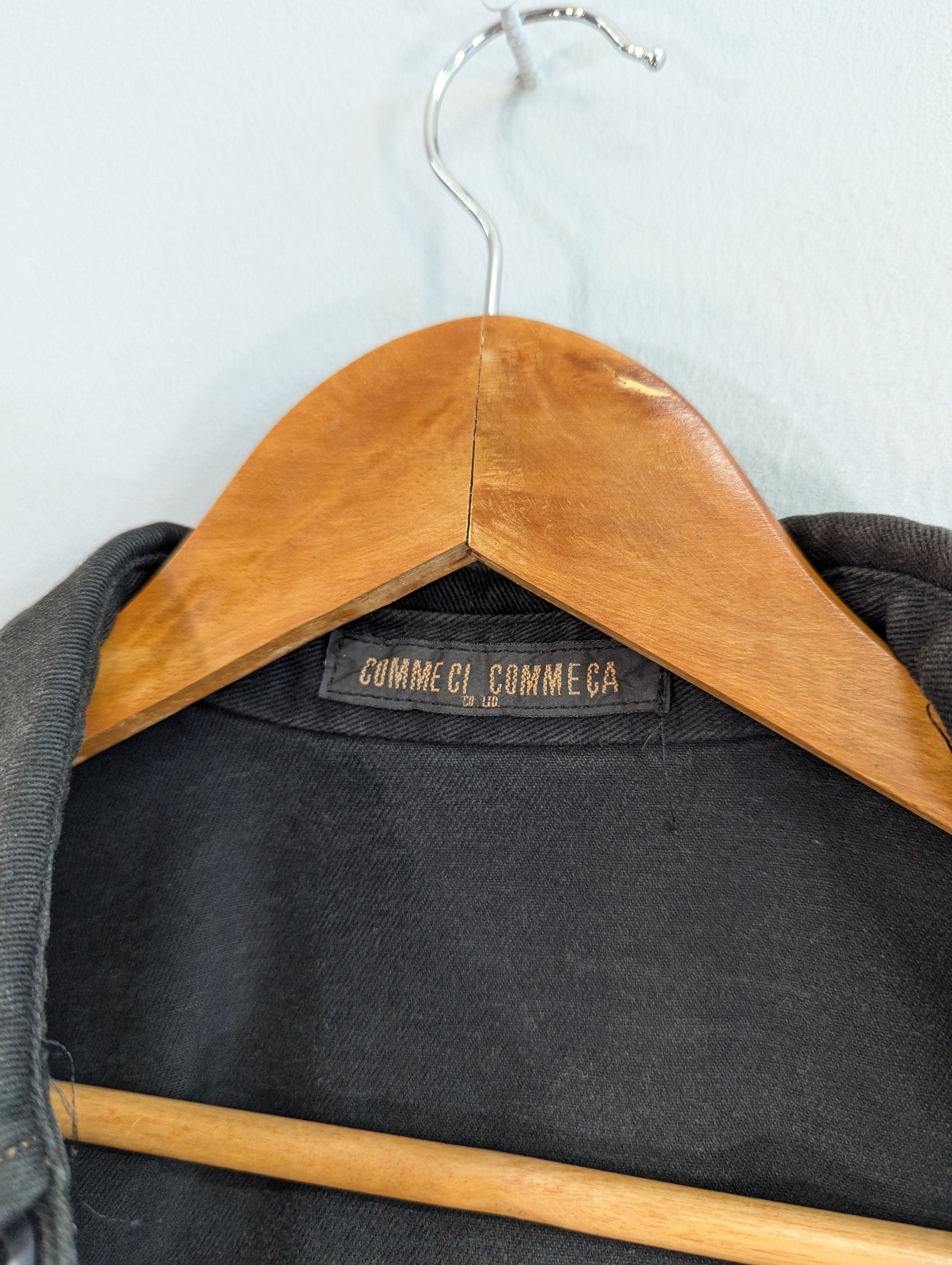Japanese Brand Vintage Comme Ci Comme Ca Button Ups Distressed Jacket Size US L / EU 52-54 / 3 - 9 Thumbnail