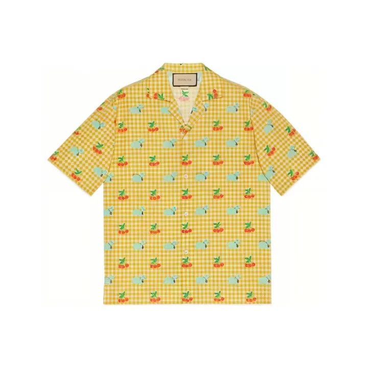 Gucci Gucci x Harry Styles Printed Shirt Size US M / EU 48-50 / 2 - 1 Thumbnail