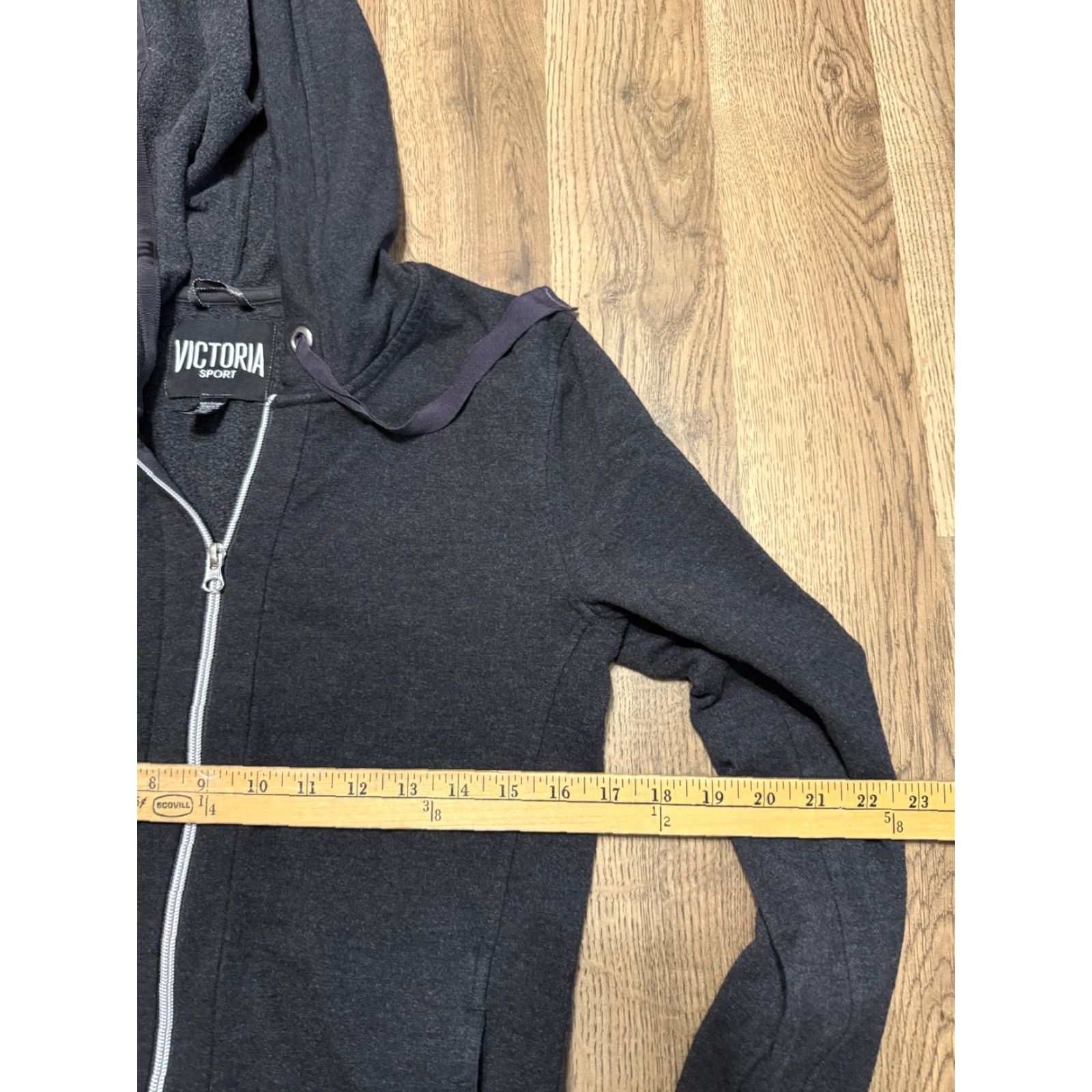 Victoria's Secret Victoria's Secret Victoria Sport Hoodie Women XS Gray Full Zip Sweatshirt Free Return Mens? Size XS / US 0-2 / IT 36-38 - 5 Thumbnail