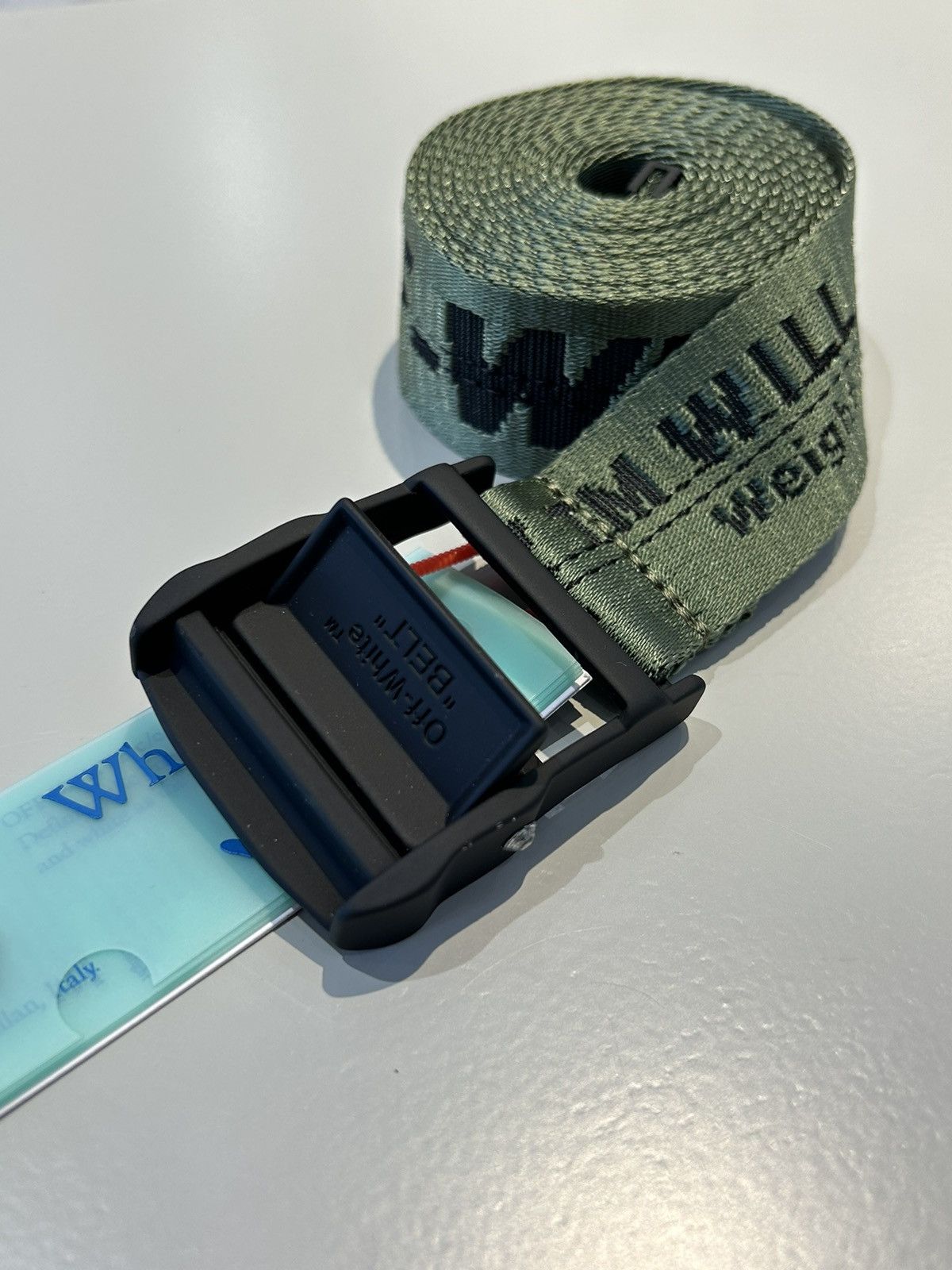 Off-White Off-White Classic Industrial Belt Size ONE SIZE - 2 Thumbnail