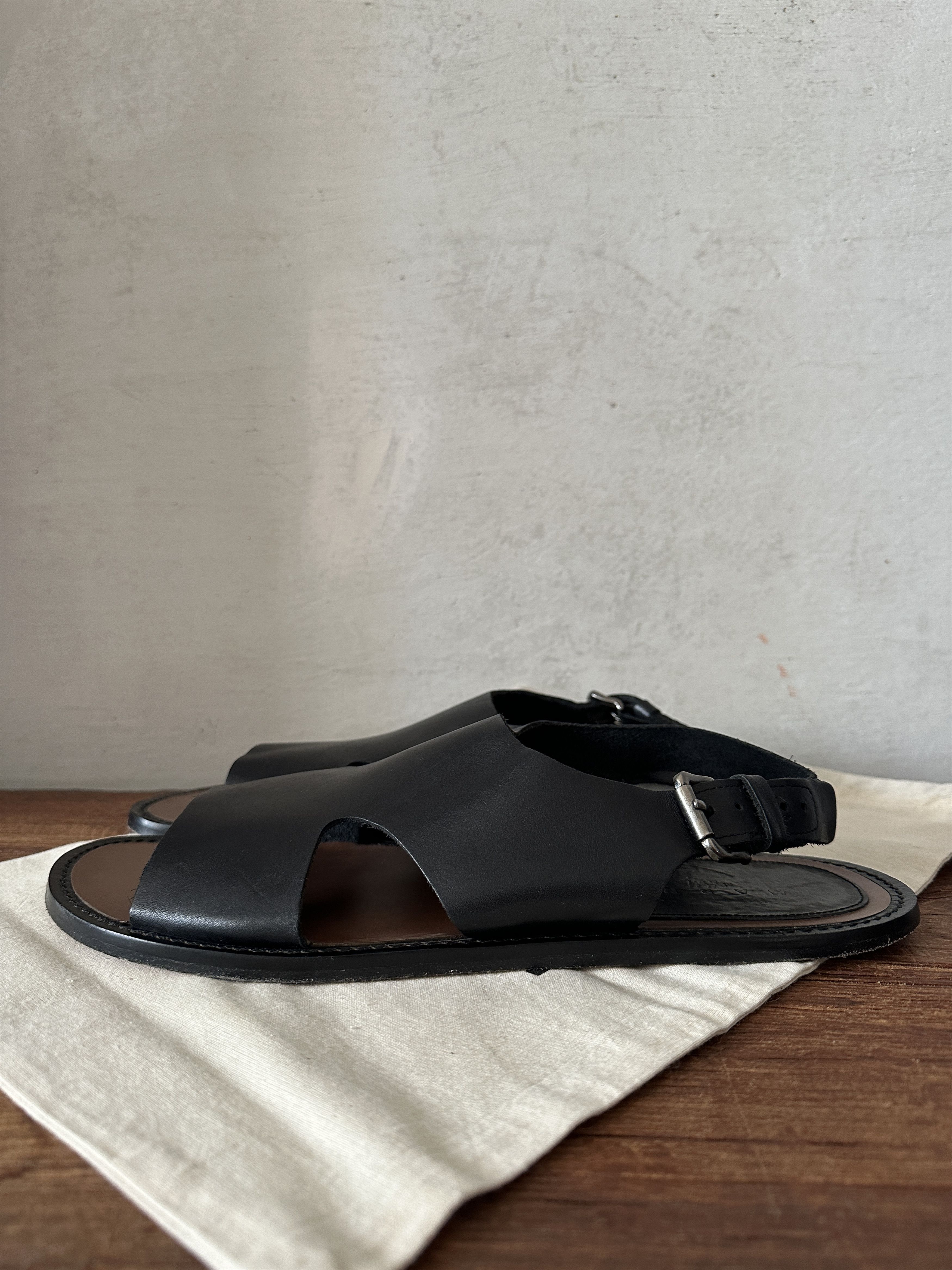 H&M Marni x H&M Leather Sandals Size US 12 / EU 45 - 2 Thumbnail