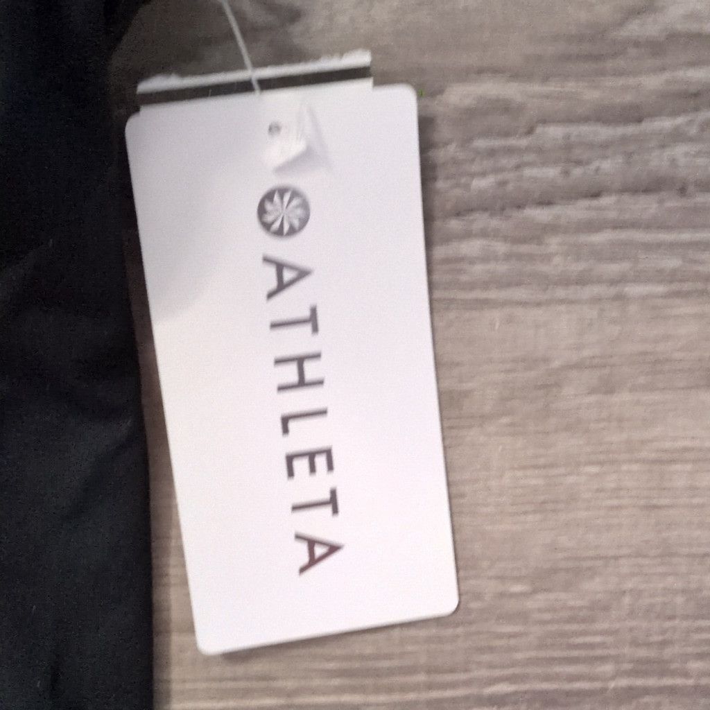 Athleta Athleta Black Crossed Tankini Size Small Size ONE SIZE - 3 Thumbnail