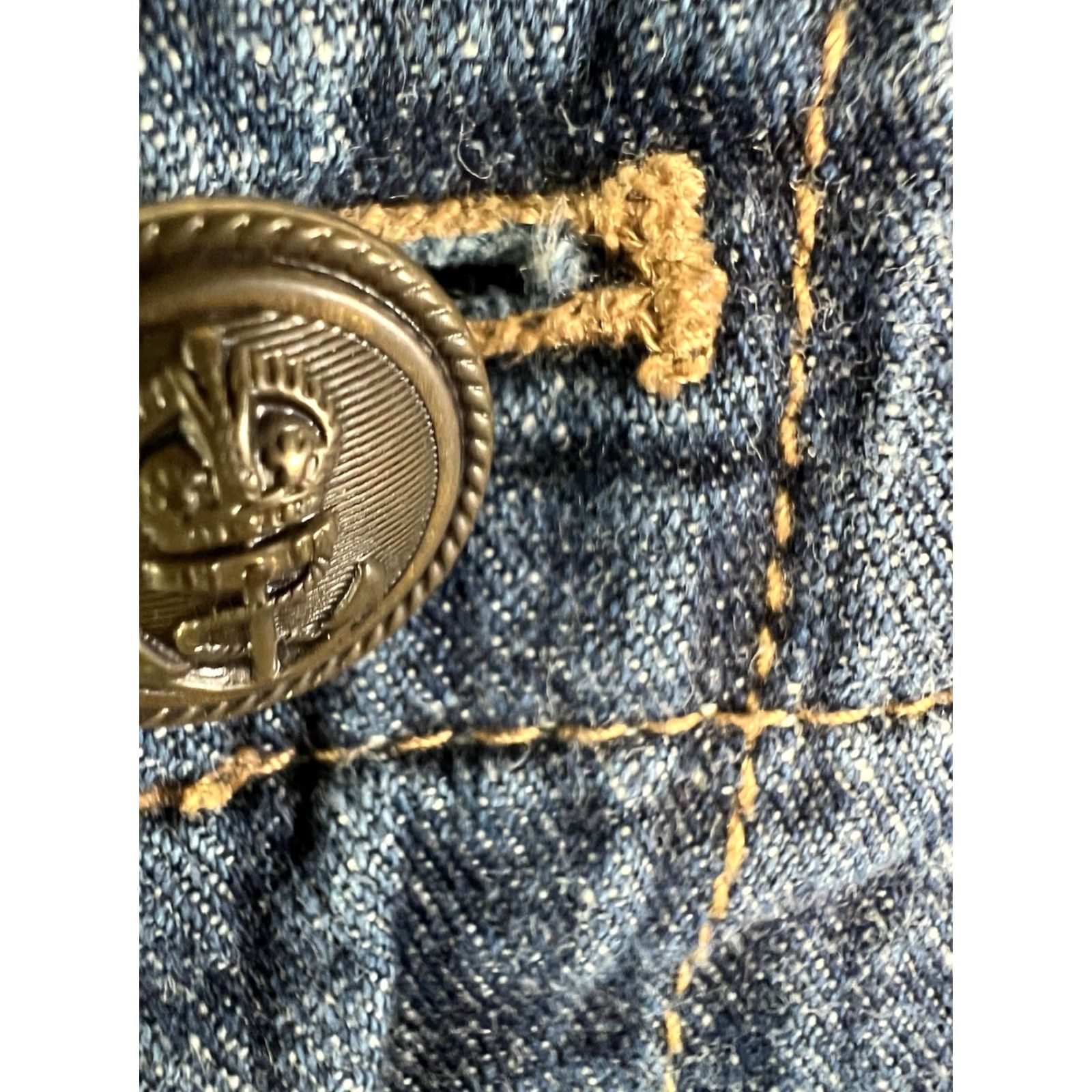 Ralph Lauren Lauren Ralph Lauren Women's Jeans Size 12 Blue Mid-Rise Straight 26in Inseam 90s Preppy Size 34" / US 12 / IT 48 - 3 Thumbnail