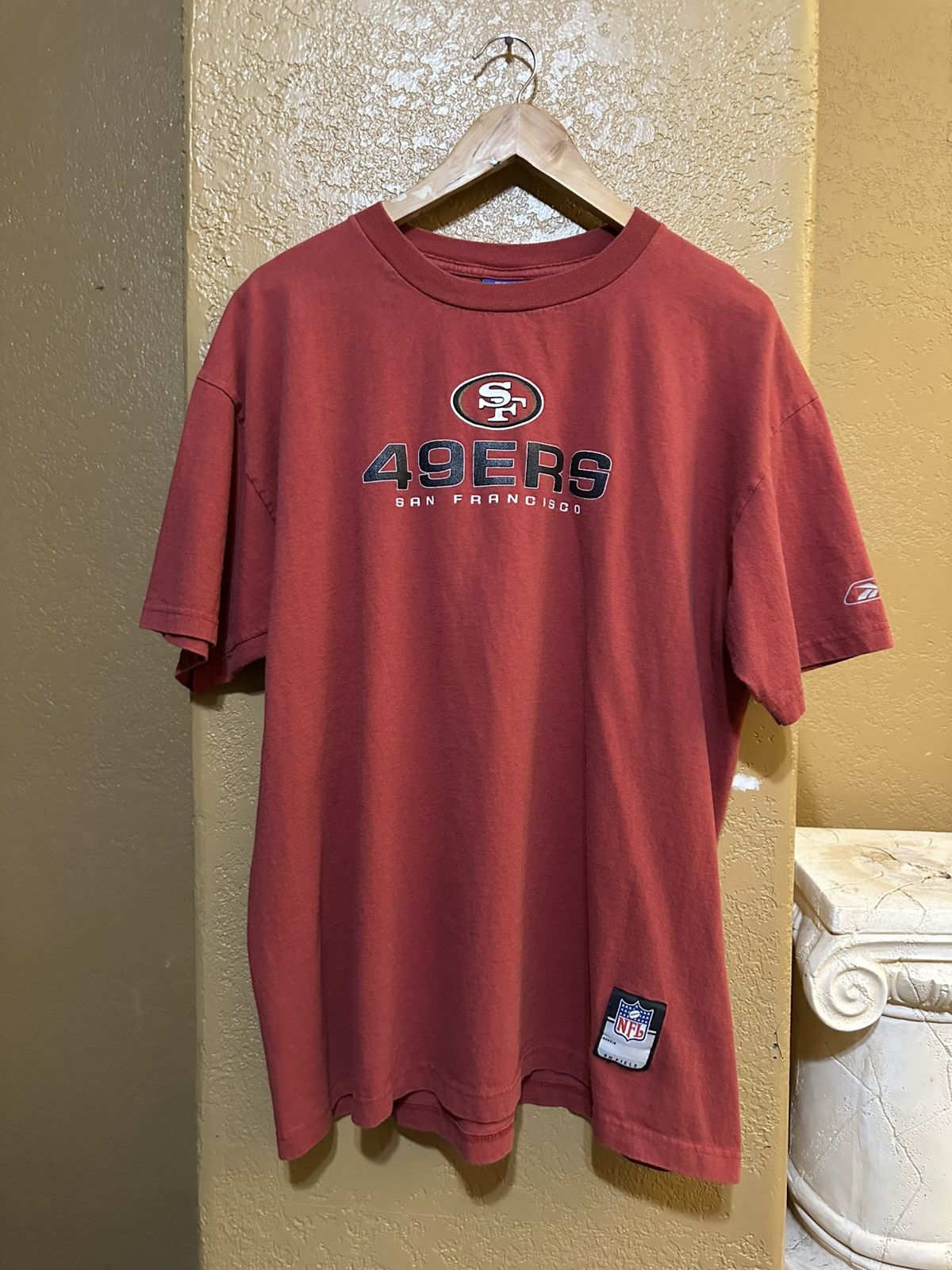 NFL 🏈 vintage San Francisco 49ers Reebok t shirt large Size US L / EU 52-54 / 3 - 1 Thumbnail