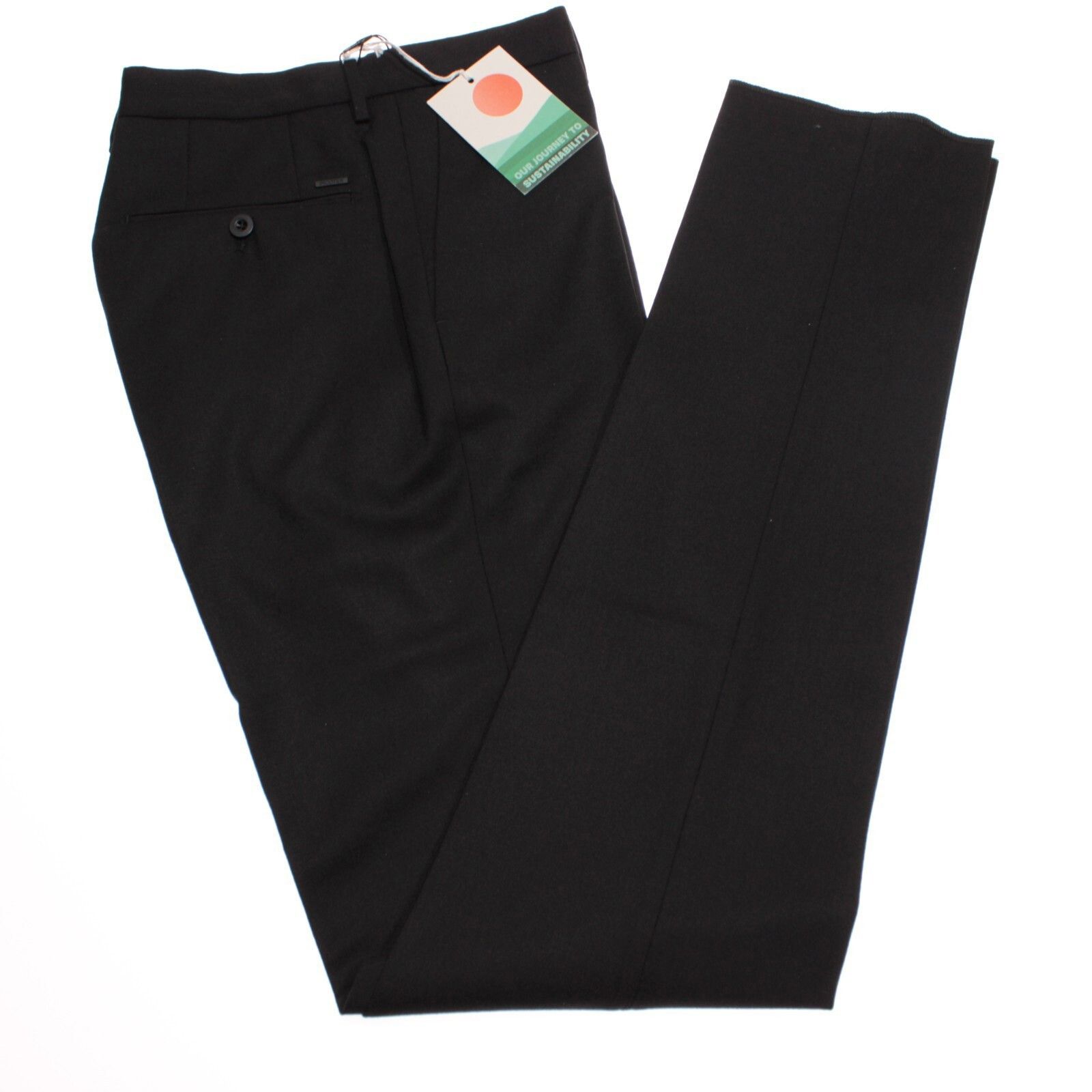 Slowear Slowear New with tags Dress Pants Size 34 US In Black Size US 34 / EU 50 - 2 Thumbnail