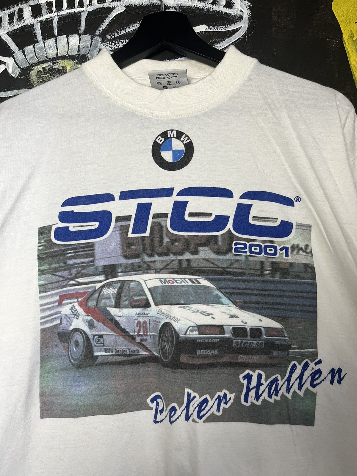 BMW × Vintage Vintage BMW Racing Logo T-shirt Style Size US M / EU 48-50 / 2 - 3 Thumbnail