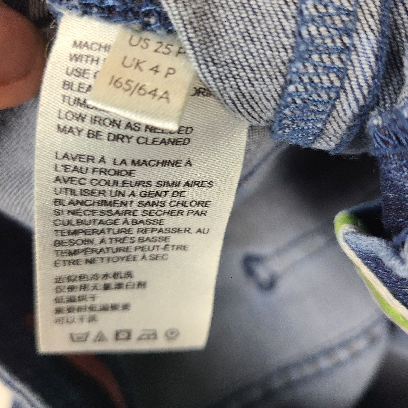 Anthropologie Anthropologie Pilcro Long High Rise Wide Jeans Sz 25P 25 X25 Size 25" / US 0 / IT 36 - 8 Thumbnail