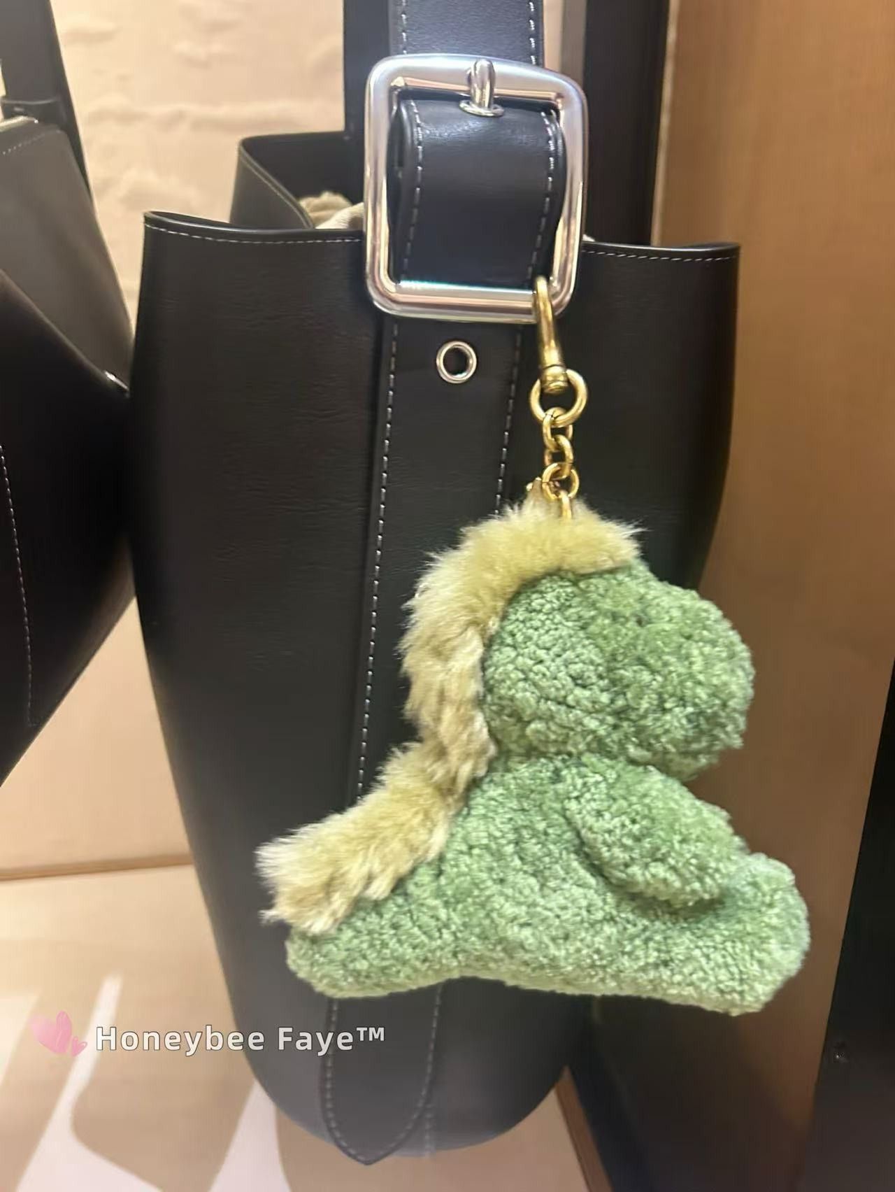 Coach Little Rexy Bag Charm In Shearling CCR22 Size ONE SIZE - 4 Thumbnail