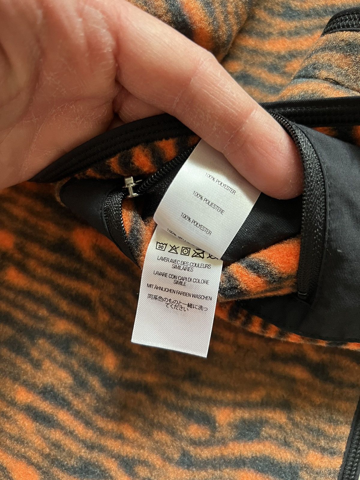 Supreme SUPREME POLARTEC® POCKET SCARF - TIGER Size ONE SIZE - 9 Thumbnail