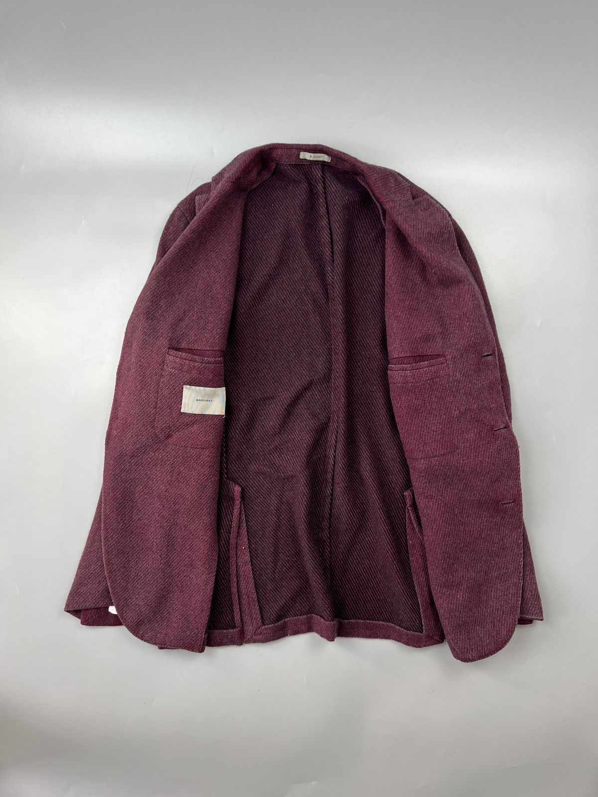 Boglioli Boglioli Garment Dyed Cashmere K. Jacket Blazer (Y0512) Size 42R - 6 Thumbnail