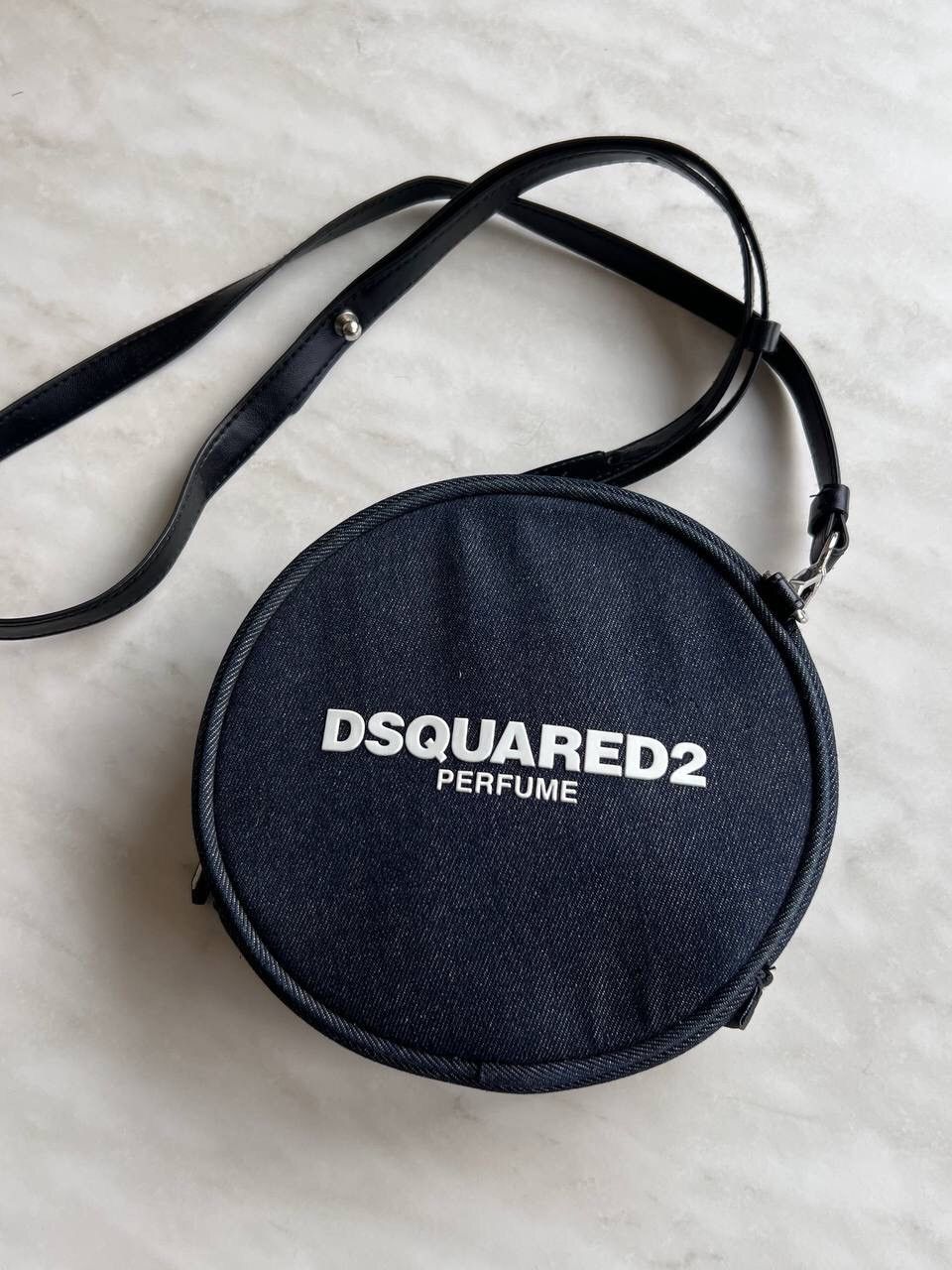 Dsquared2 Dsquared2 Shoulders blue navy denim perfume Bag big logo y2k Size ONE SIZE - 9 Thumbnail