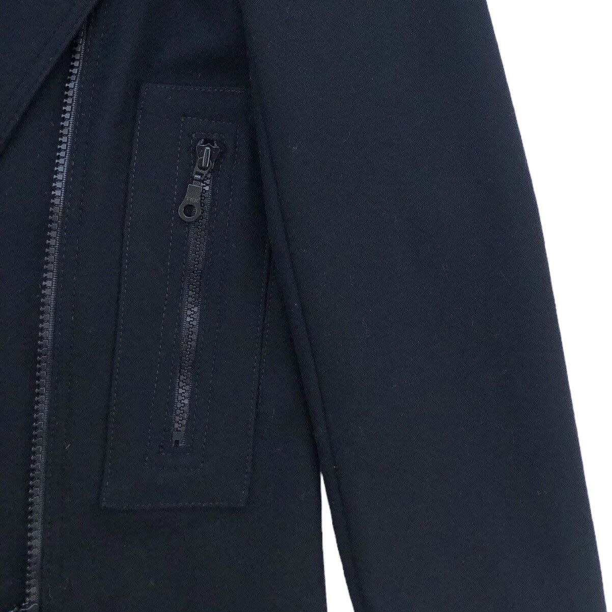 Benetton Grails‼️United Colors Benetton Zipper Blazer suit slim black Size US M / EU 48-50 / 2 - 16 Thumbnail