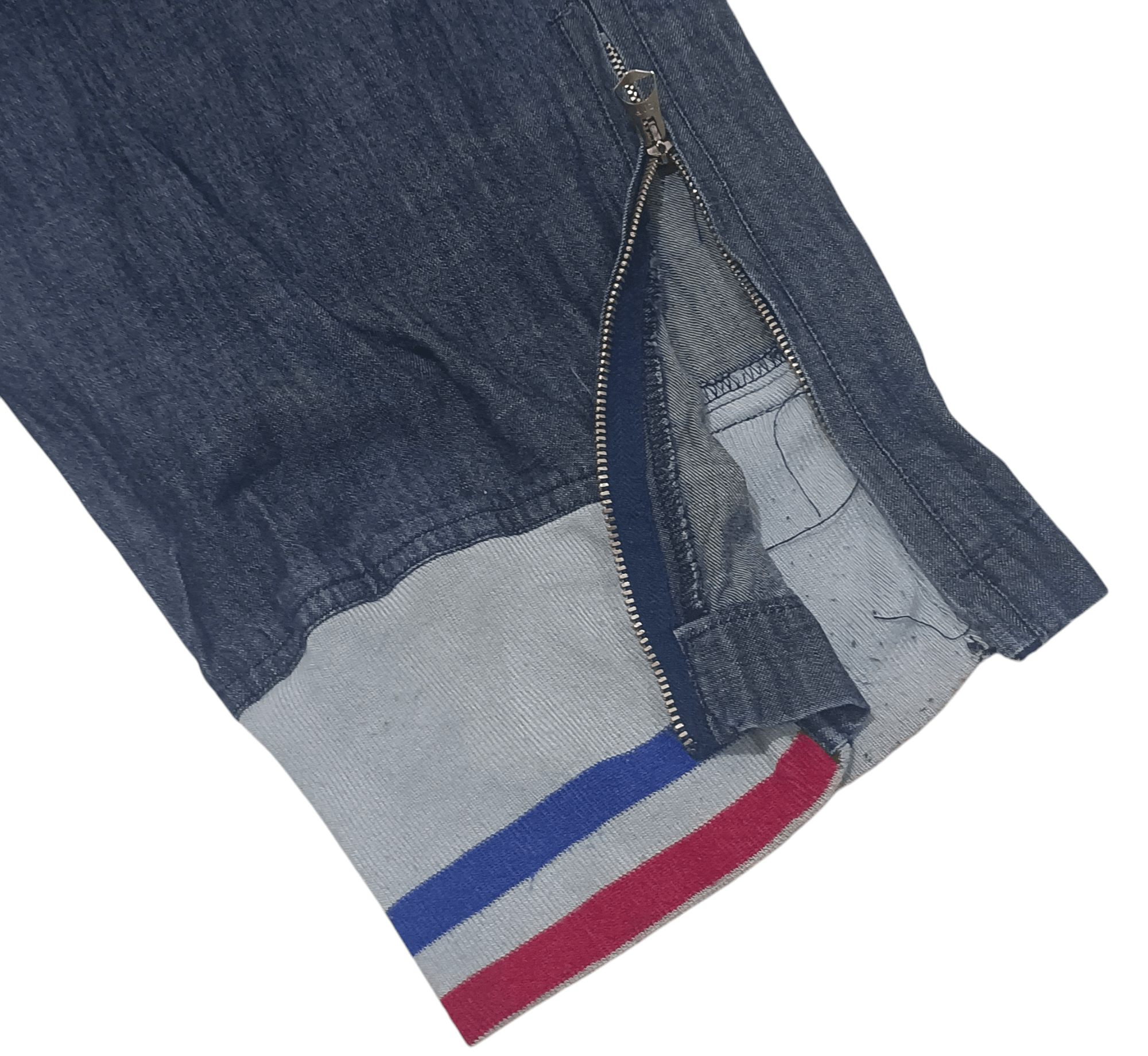 Japanese Brand Multipocket Double Knee Stylo Jeans Size US 34 / EU 50 - 4 Thumbnail