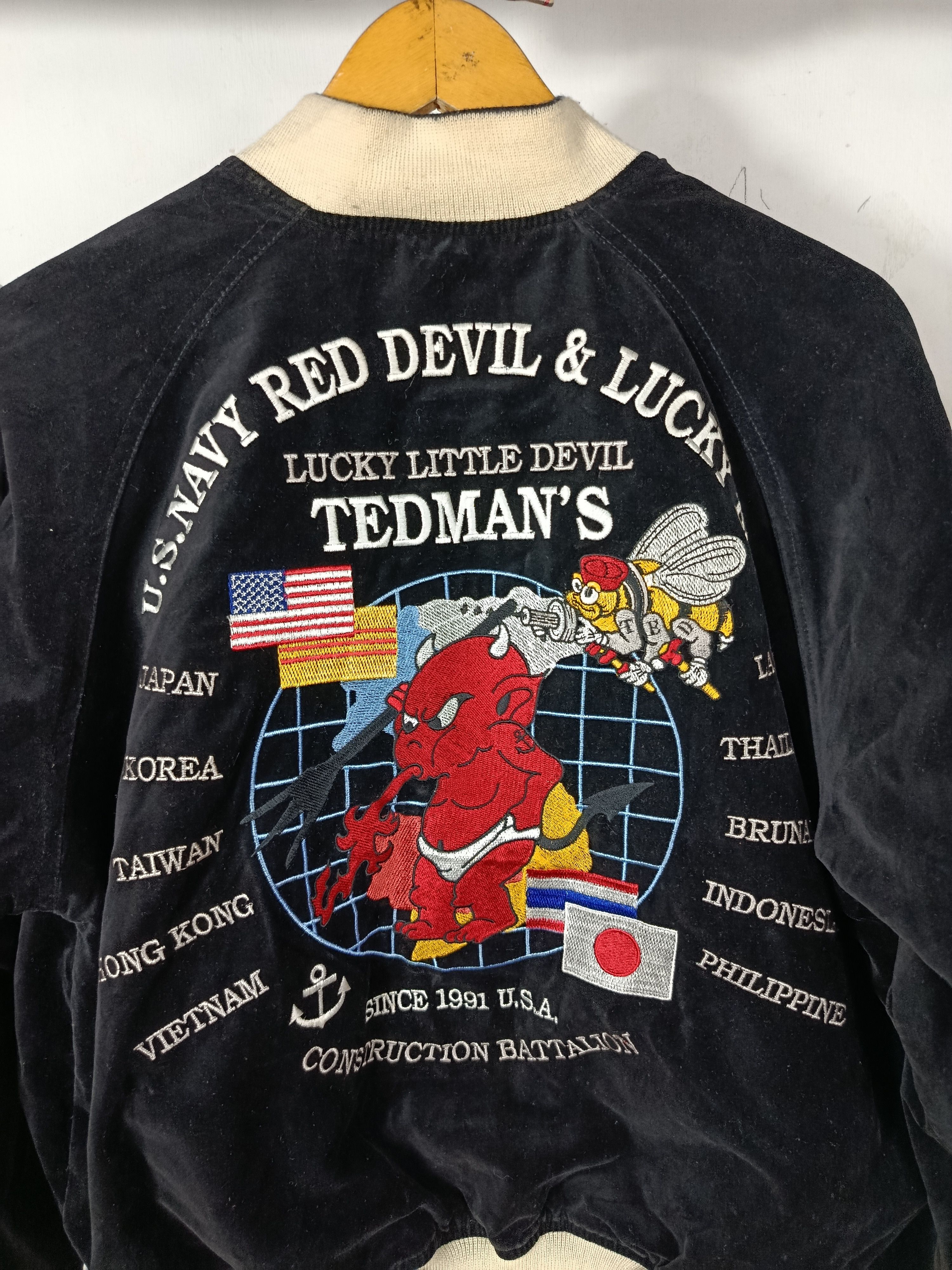 Other Ted Company Japanese Traditional Bomber Reversible Jacket Size US S / EU 44-46 / 1 - 5 Thumbnail