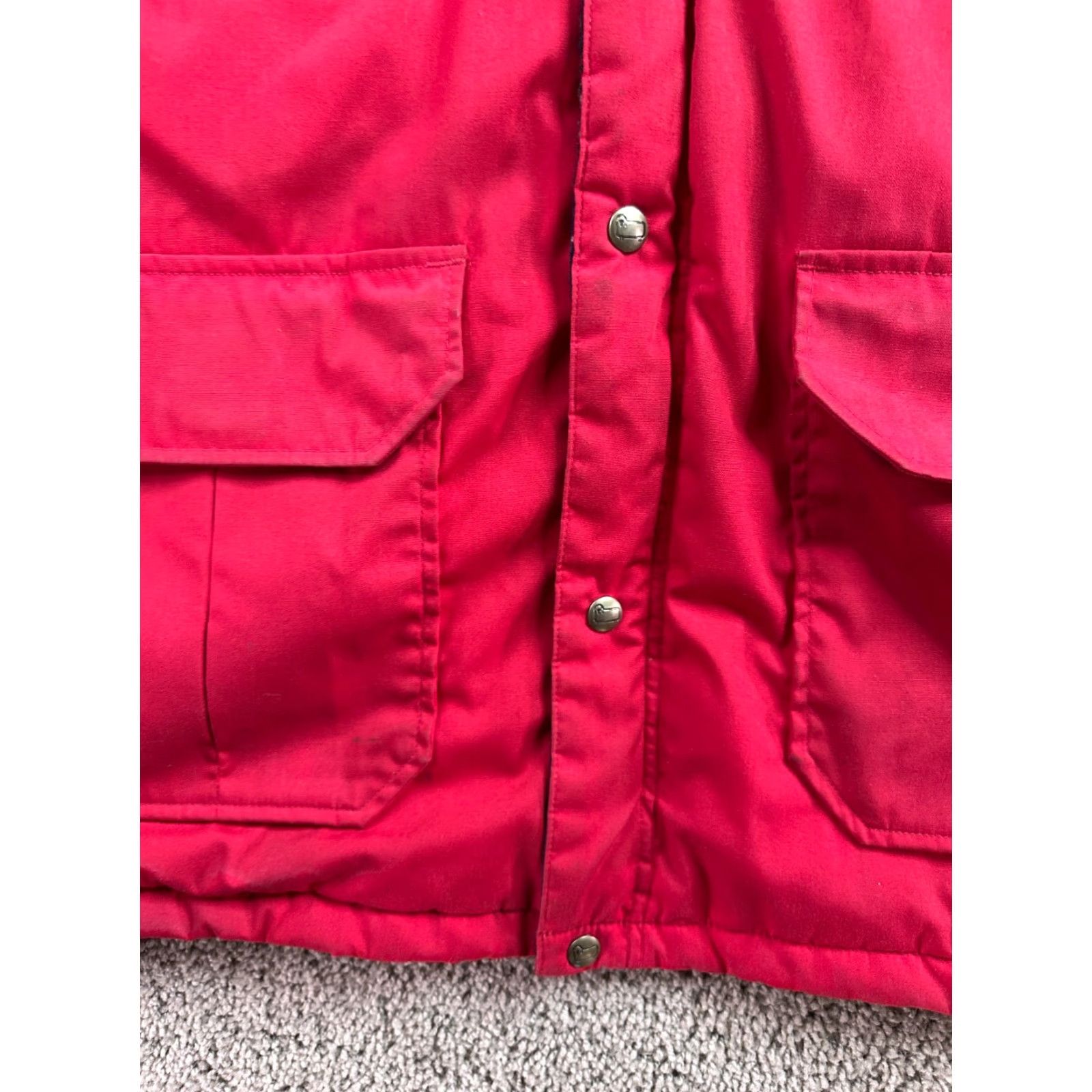 Vintage VINTAGE Woolrich Jacket Mens L Red Parka Wool Lined 80s Outdoors Size US L / EU 52-54 / 3 - 5 Thumbnail