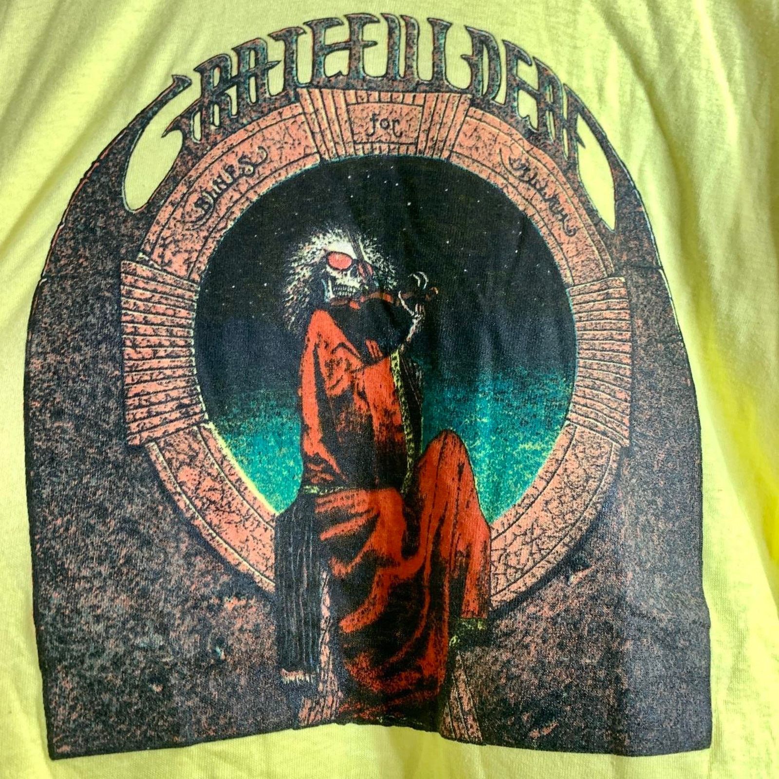 Hanes 80's GRATEFUL DEAD Blues For Allah single stitch tee shirt L Size US L / EU 52-54 / 3 - 1 Thumbnail