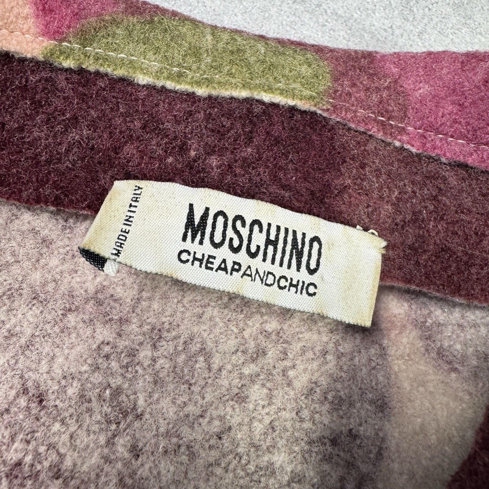 Moschino Vintage Moschino Chead And Chic Blazer Jacket Wool IT 42 Size M / US 6-8 / IT 42-44 - 9 Thumbnail