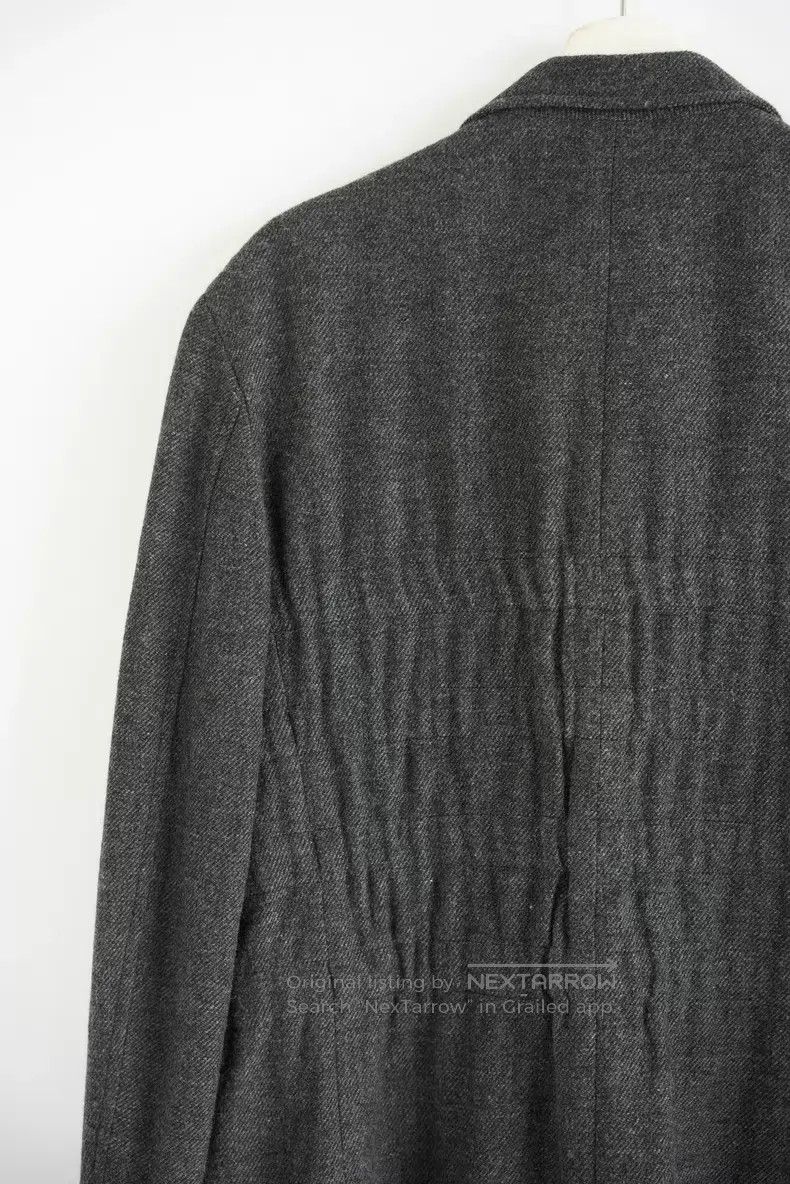 Yohji Yamamoto Yohji Yamamoto Size 3 05aw carved silver button pleated sui Size 40R - 6 Thumbnail