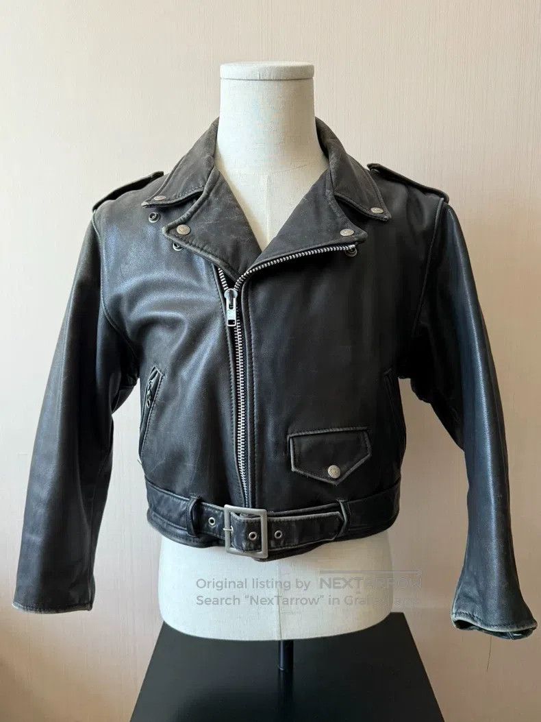 Schott Schott Motorcycle leather jacket Size M / US 6-8 / IT 42-44 - 1 Thumbnail