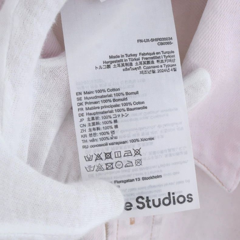 Acne Studios acne studios Make an old shirt in pink 2506-Nextarrow Size S / US 4 / IT 40 - 9 Thumbnail