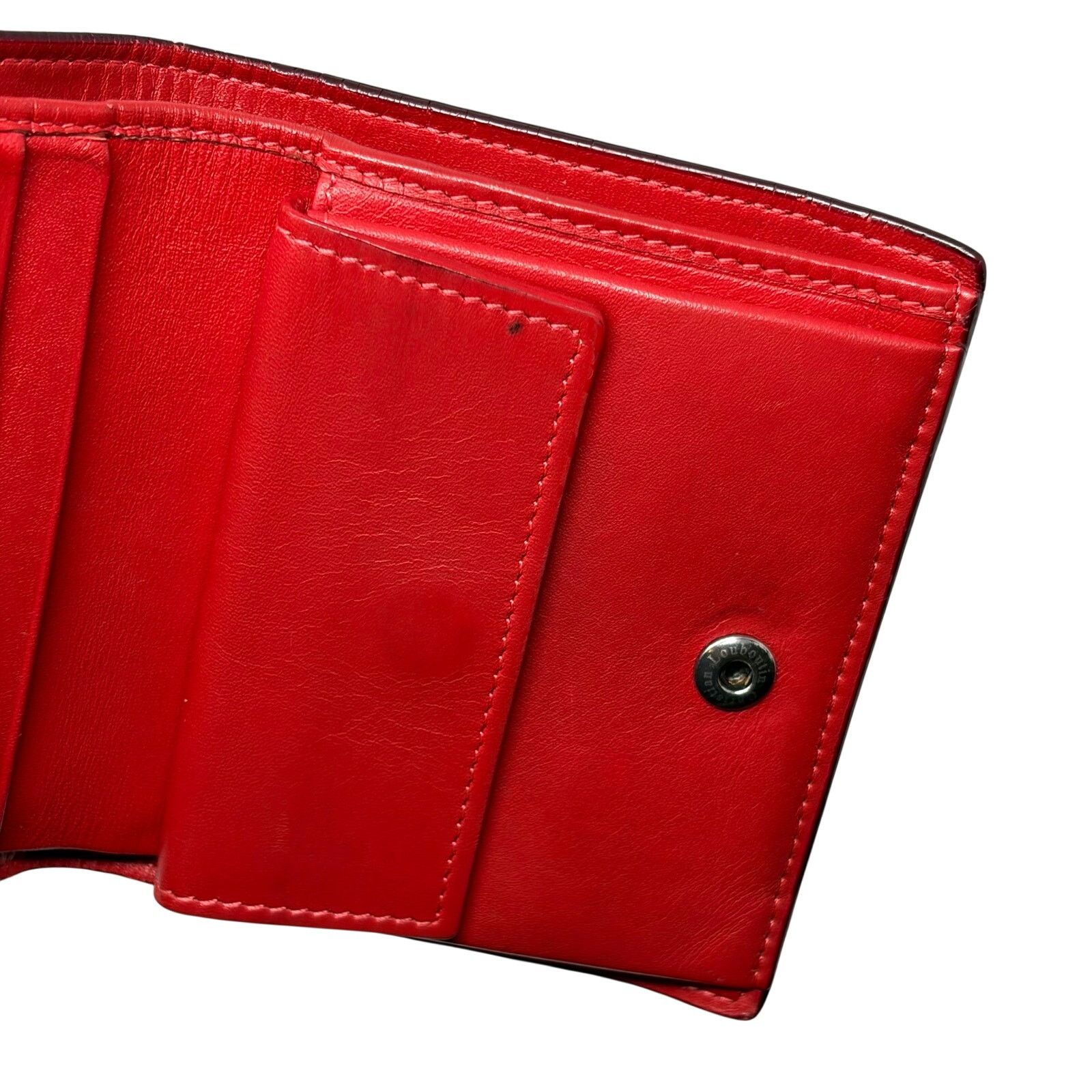 Christian Louboutin Christian Louboutin ‘Paros’ Spike Wallet Size ONE SIZE - 10 Thumbnail