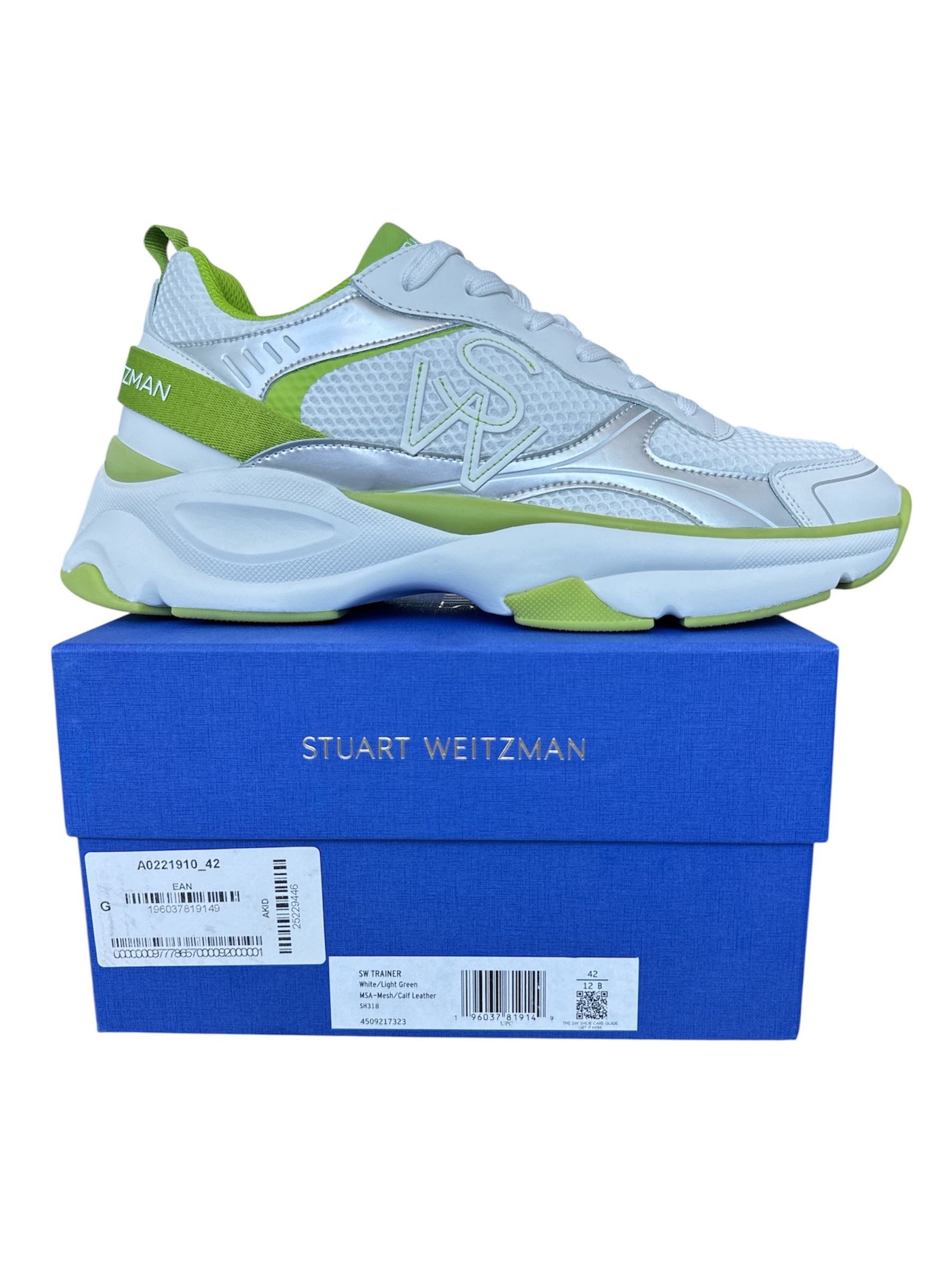 Stuart Weitzman The SW TRAINER low-top sneakers by Stuart Weitzman Size US 11 / IT 41 - 2 Thumbnail