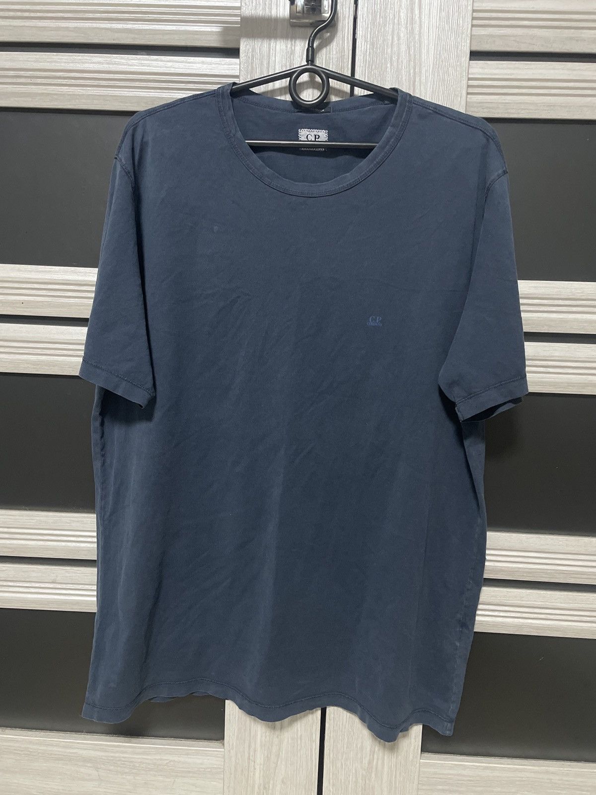 C.P. Company × Massimo Osti C.P. Company Mako Cotton Tee Small Logo T-shirt Size US XL / EU 56 / 4 - 1 Thumbnail