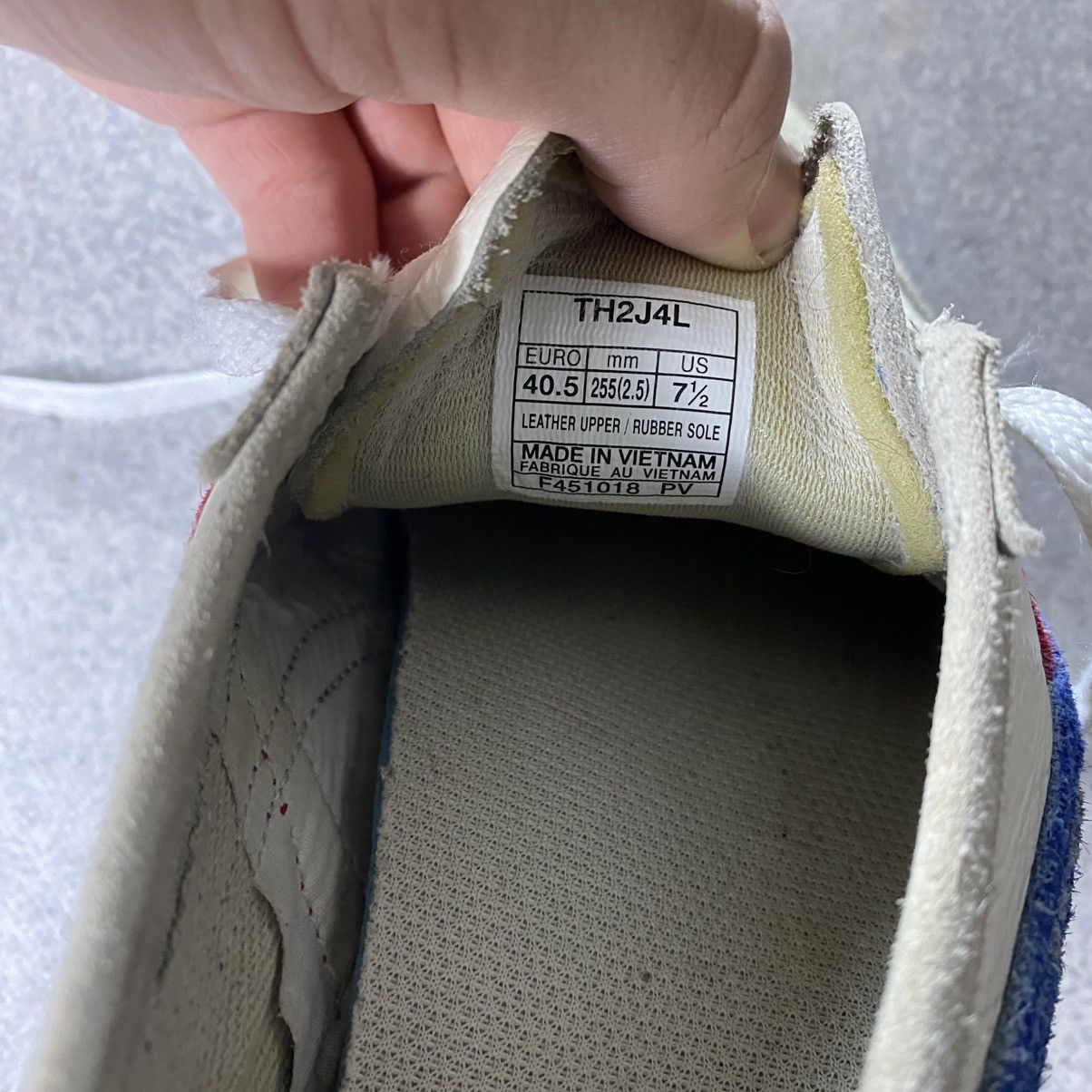 Asics Mens Vintage Asics Onitsuka Tiger Low Top Sneakers Size US 7.5 / EU 40-41 - 12 Thumbnail