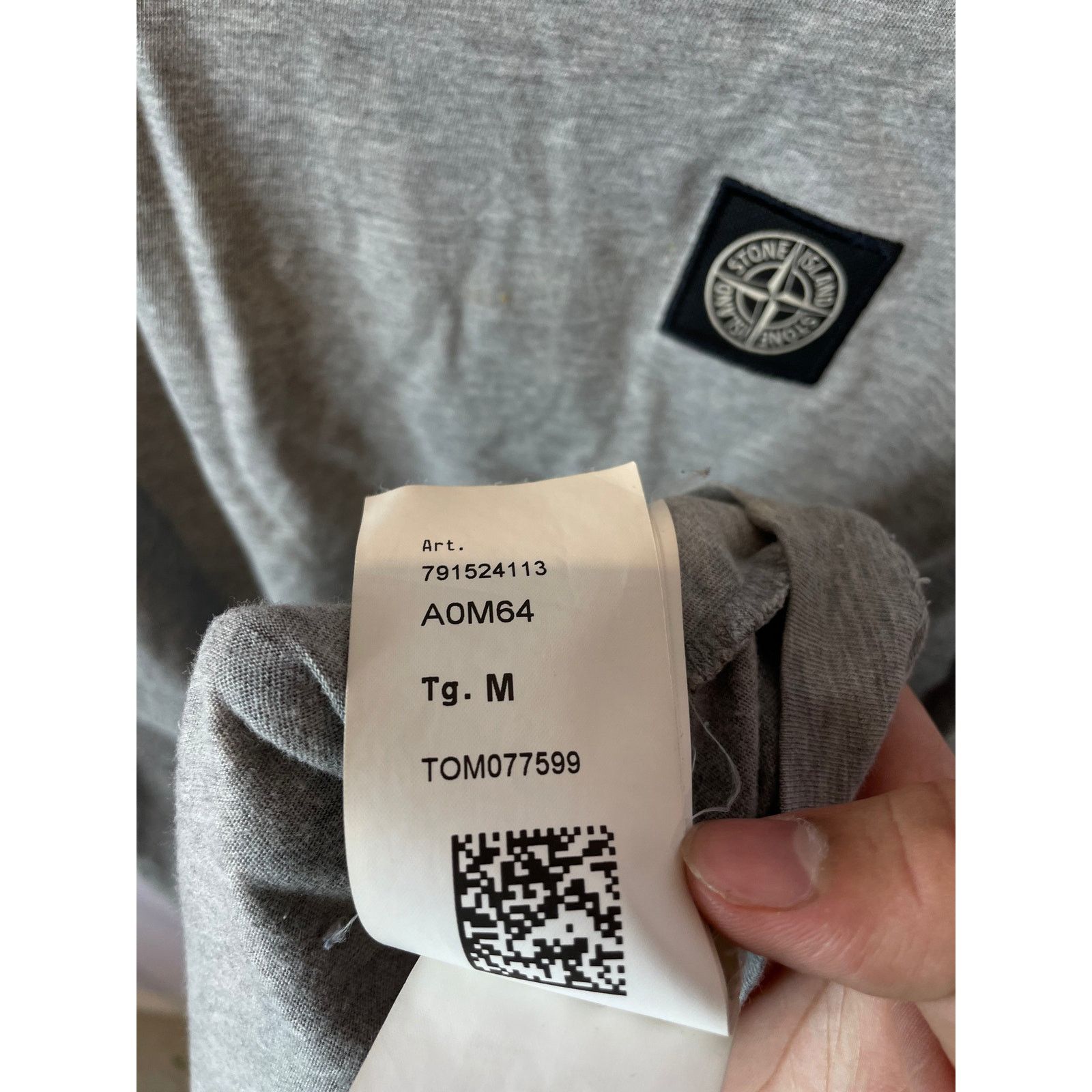 Stone Island Stone Island Tee Grey Used Medium Size US M / EU 48-50 / 2 - 5 Thumbnail