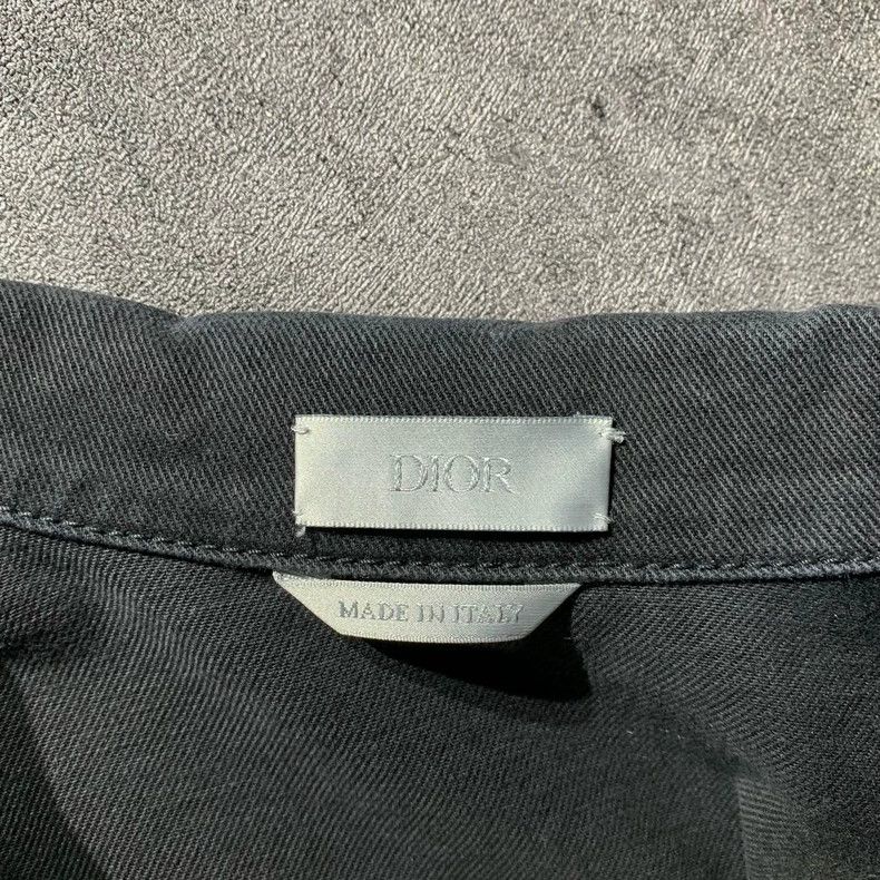 Dior Dior Dior dark pattern graffiti denim jacket 2501-Nextarrow Size US M / EU 48-50 / 2 - 4 Thumbnail