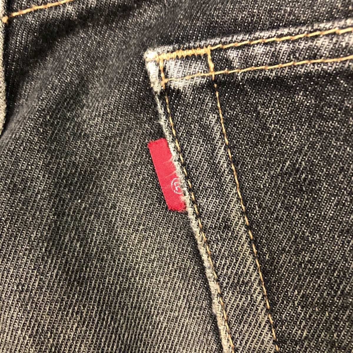 Japanese Brand Warehouse High Rise Straight Leg Jeans Faded Washed Denim Size US 30 / EU 46 - 15 Thumbnail