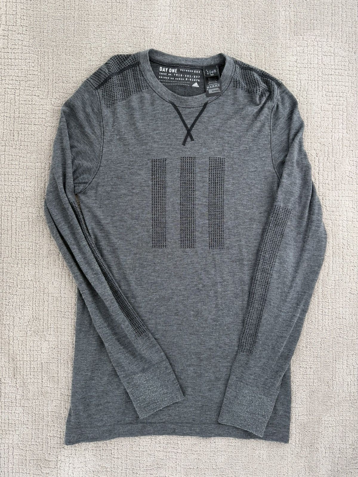 Adidas Adidas Day One Base Layer Long Sleeve Tee Size US L / EU 52-54 / 3 - 1 Thumbnail