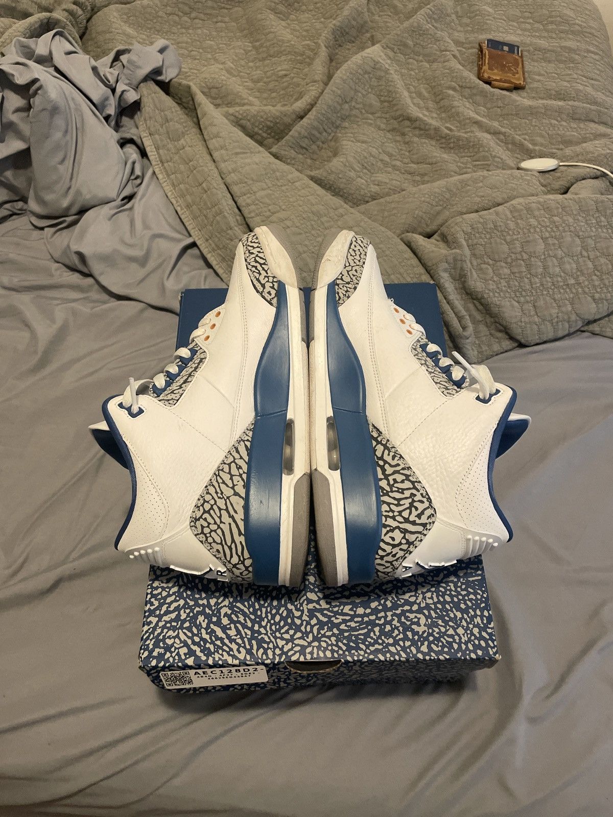 Jordan Brand Washington Wizards Jordan 3 (2023) Size US 10.5 / EU 43-44 - 6 Thumbnail